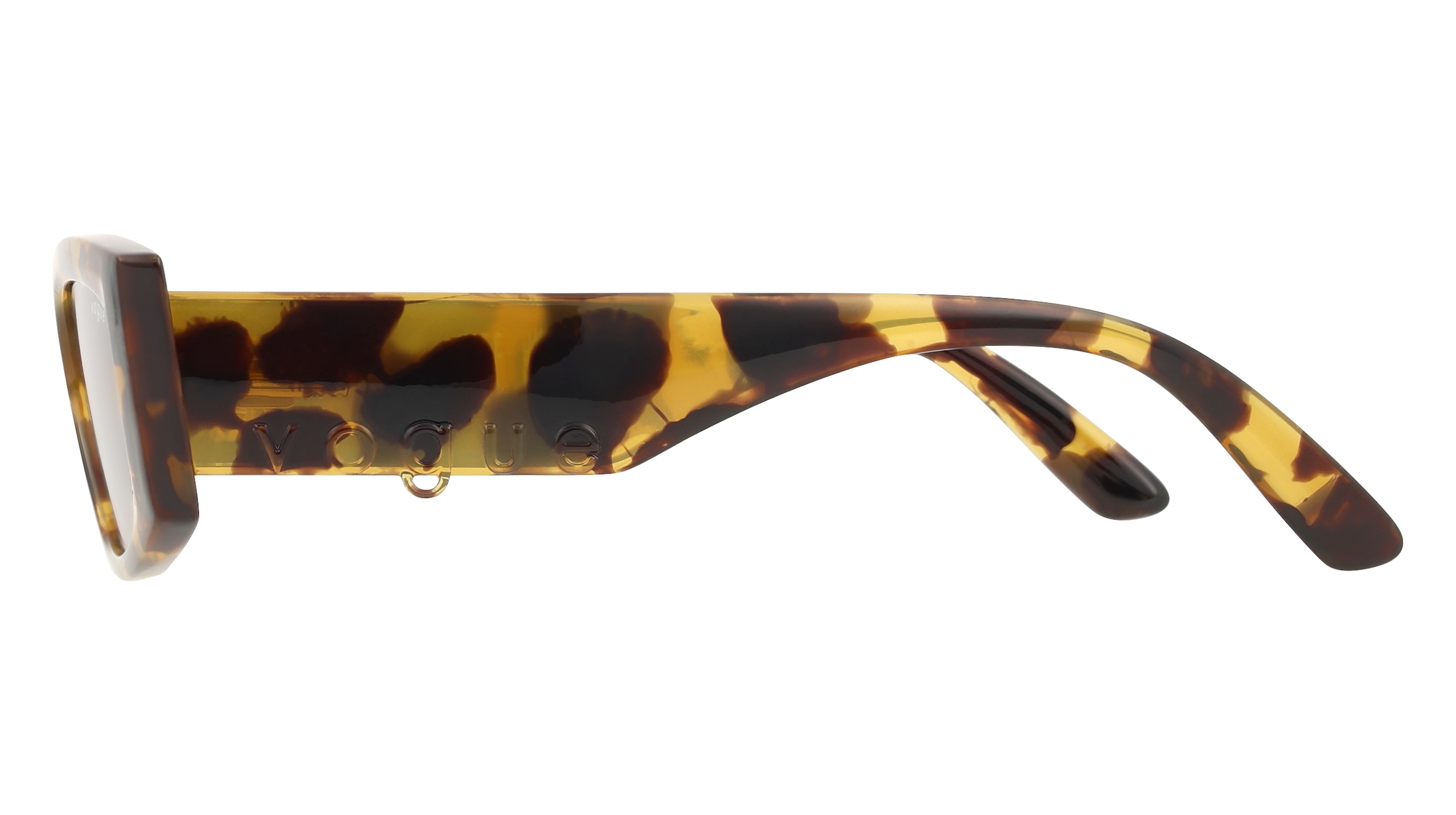 Thumbnail - Vogue 0VO5655SU Damen-Sonnenbrille Vollrand Pilot Kunststoff-Gestell, gelb