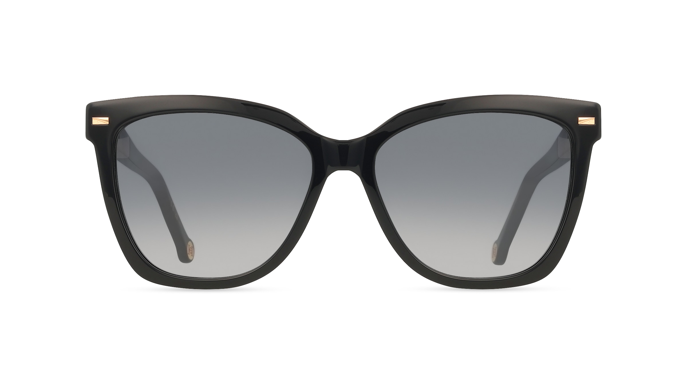 Carolina Herrera HER 0333/S Damen-Sonnenbrille Vollrand Butterfly Acetat-Gestell, Schwarz