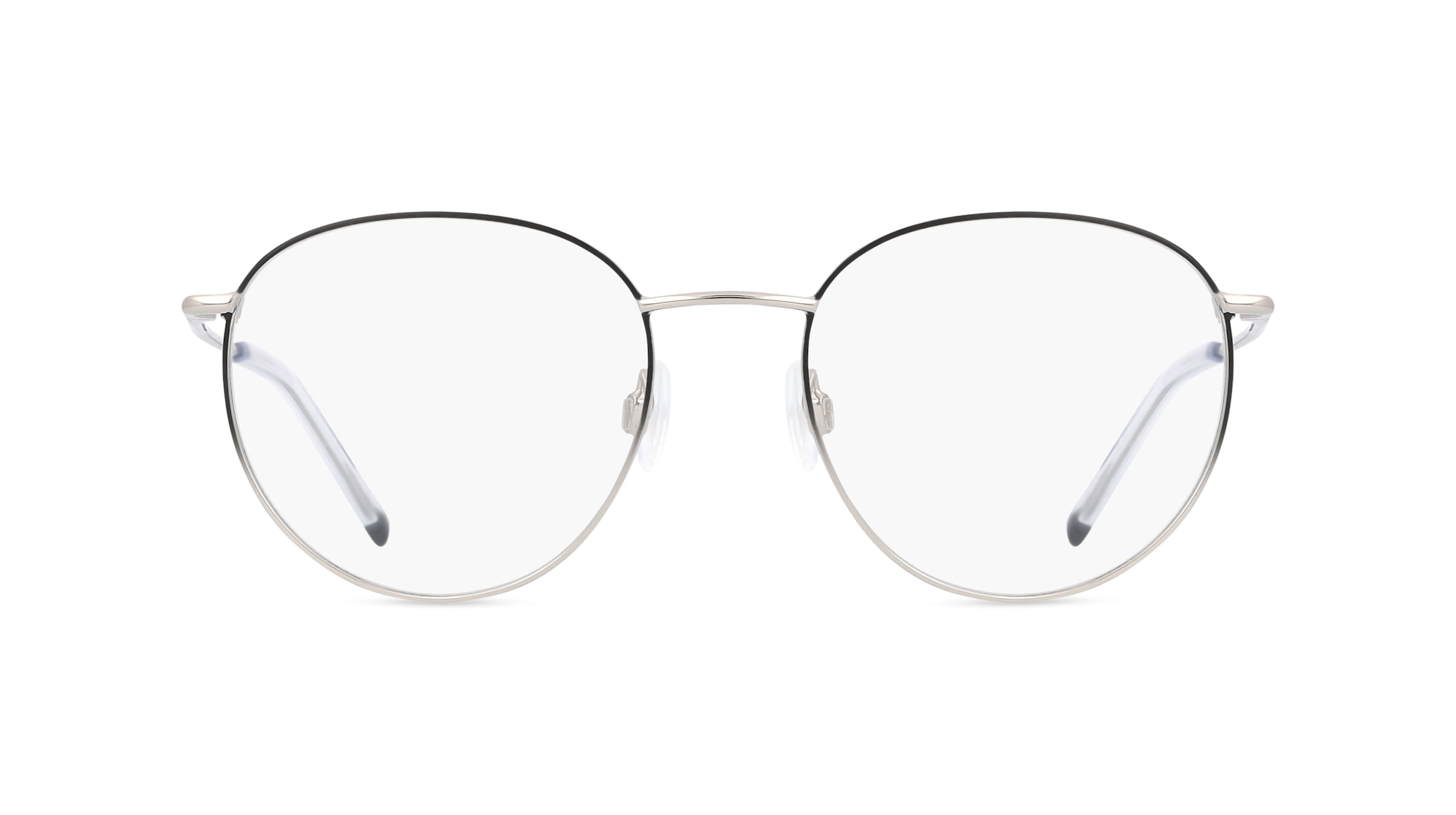 Humphrey’s eyewear 582327 Unisex-Brille inkl. Gläser Vollrand Panto Metall-Gestell 49mm/18mm/140mm, grau