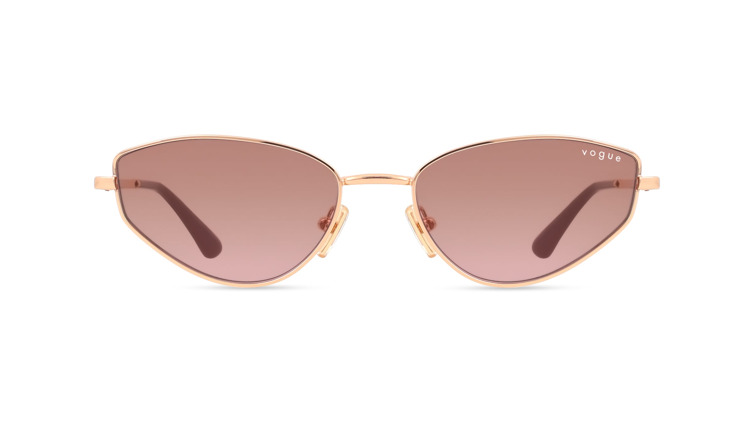 Vogue 0VO4339S Damen-Sonnenbrille Vollrand Cat Eye Metall-Gestell, pink