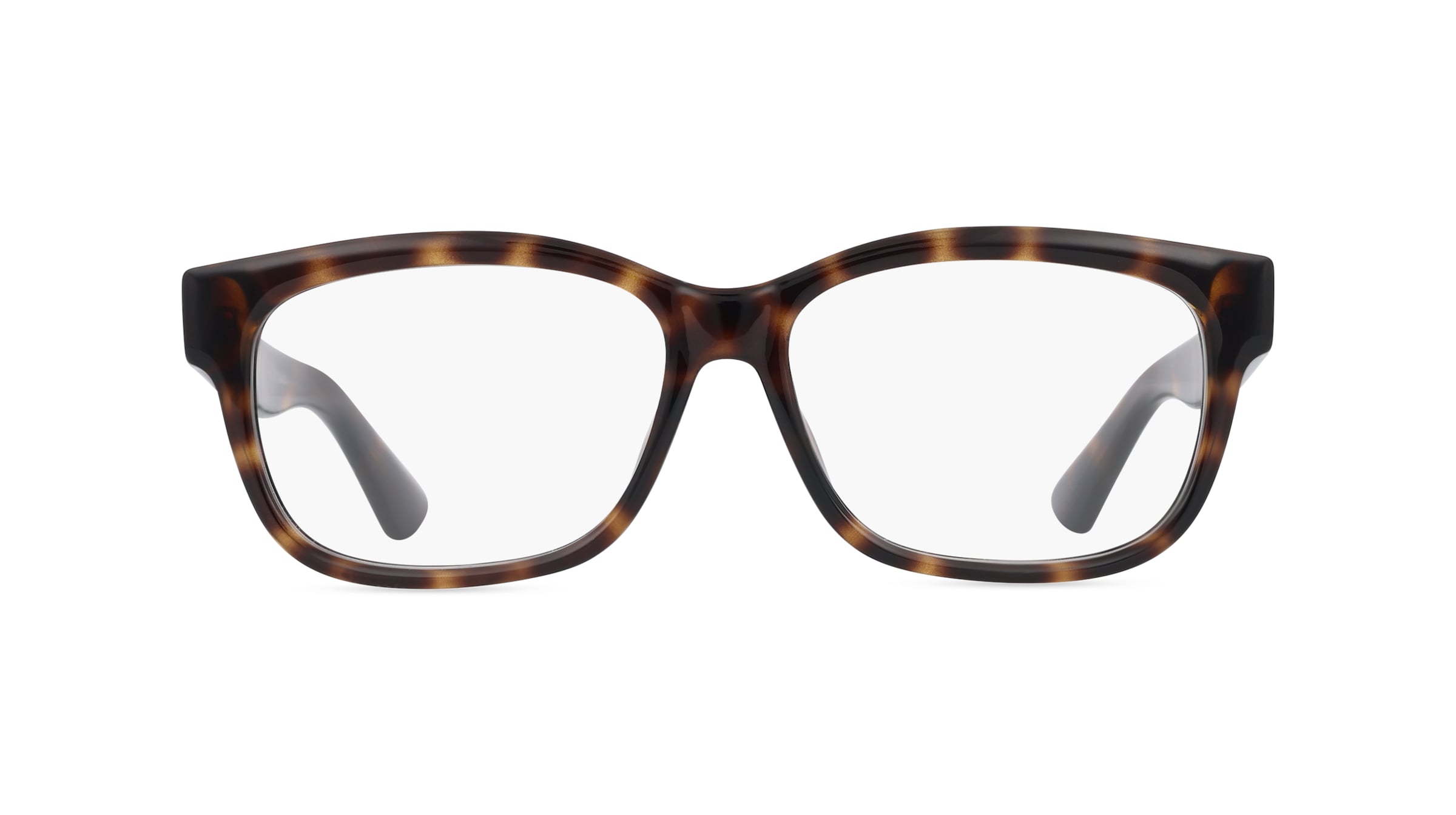 Gucci GG 1341O Damen-Brille inkl. Gläser Vollrand Eckig Kunststoff-Gestell 55mm/14mm/140mm, braun