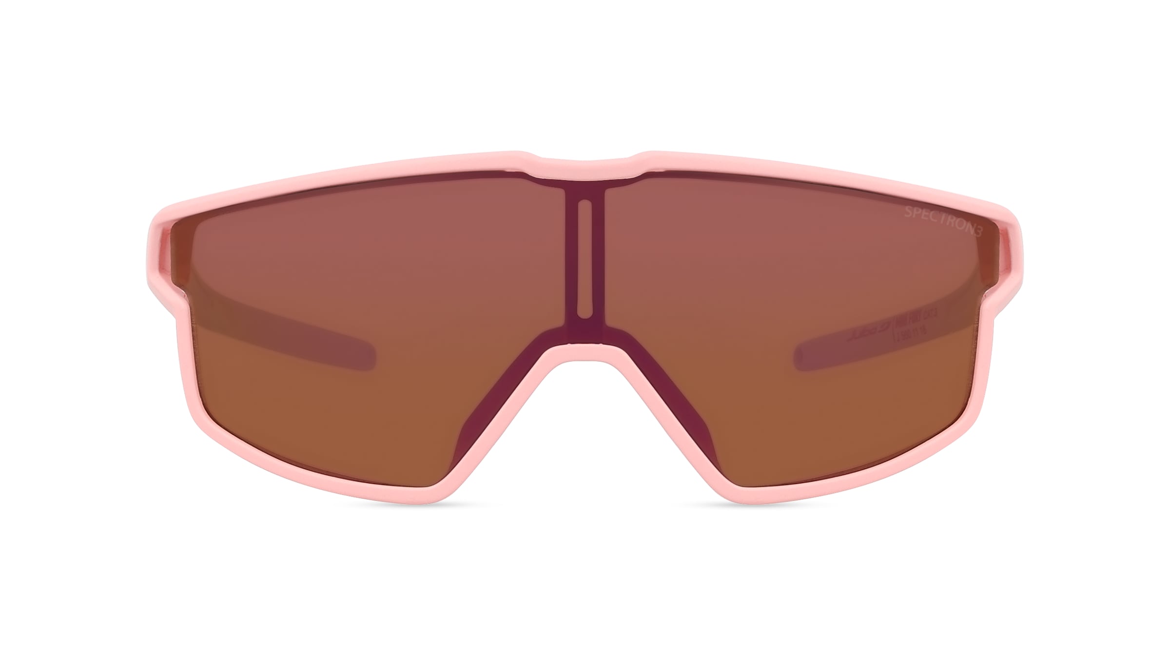 Julbo FURY MINI Kinder-Sonnenbrille Vollrand Monoscheibe Kunststoff-Gestell, pink