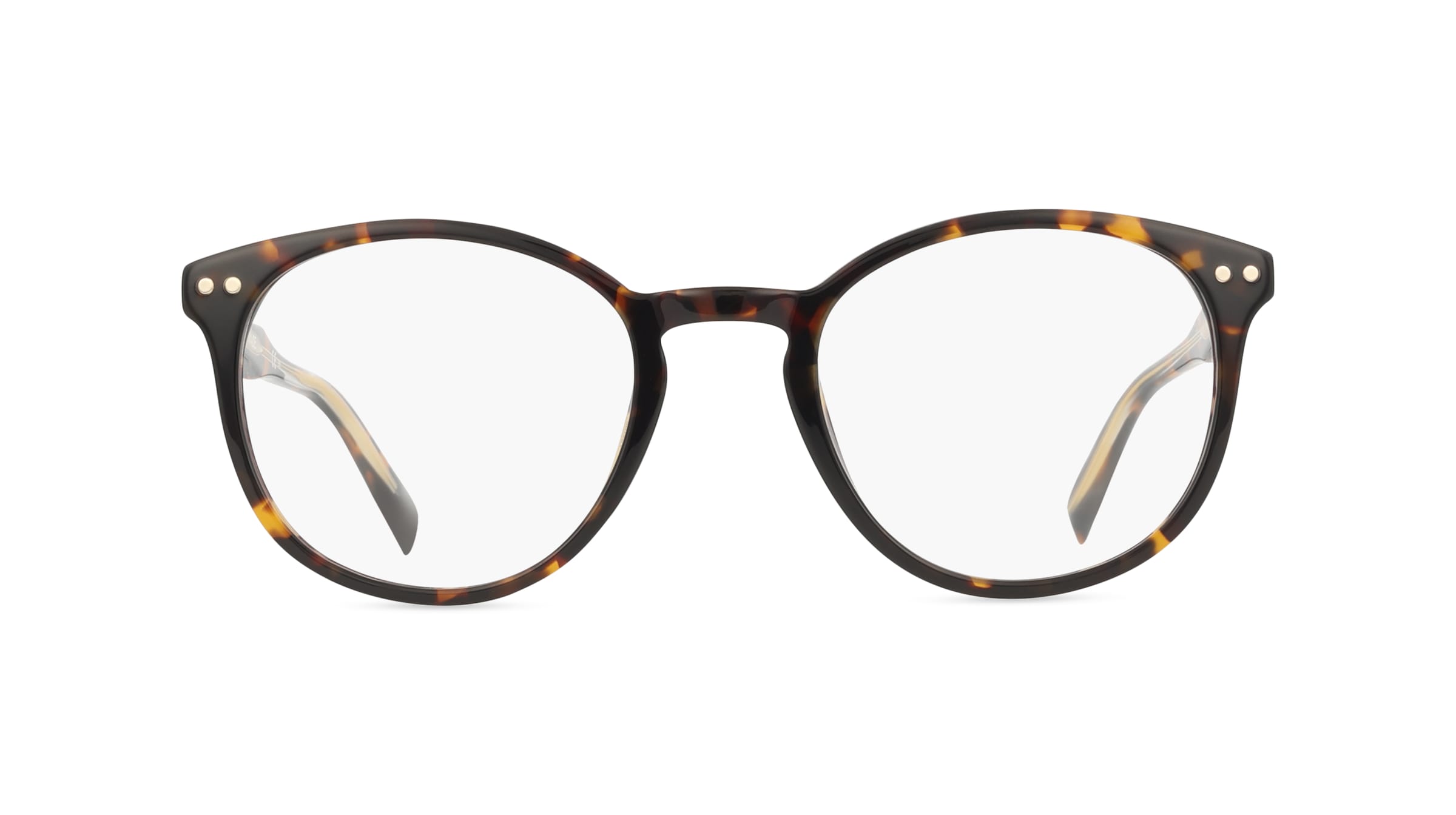 Levi's LV5016 Damen-Brille inkl. Gläser Vollrand Panto Kunststoff-Gestell 50mm/21mm/140mm, braun