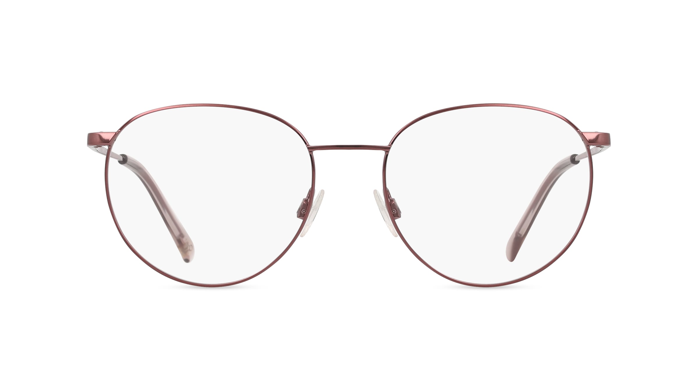 Marc O'Polo Eyewear 502199 Unisex-Brille inkl. Gläser Vollrand Panto Metall-Gestell 51mm/17mm/140mm, rot