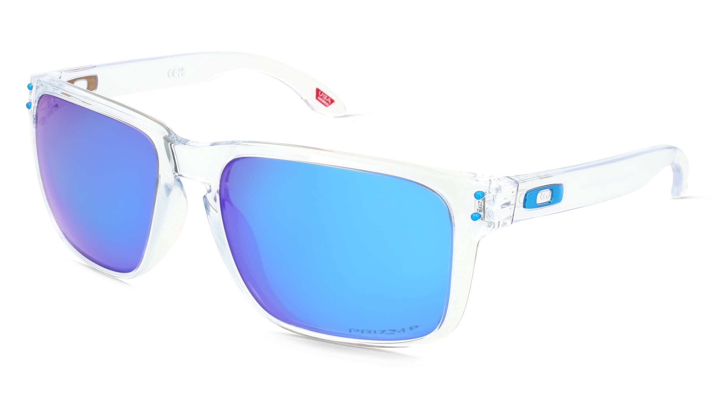 Oakley OO9417 HOLBROOK XL Herren-Sonnenbrille Vollrand Quadratisch Kunststoff-Gestell, Weiß
