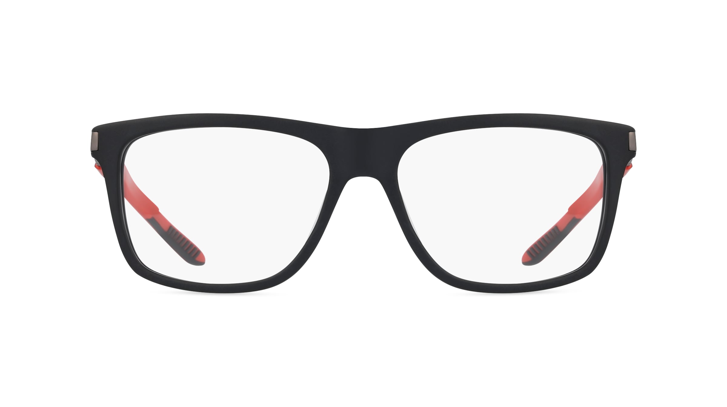 Puma PU 0379O Herren-Brille inkl. Gläser Vollrand Quadratisch Acetat-Gestell 56/16/140, schwarz