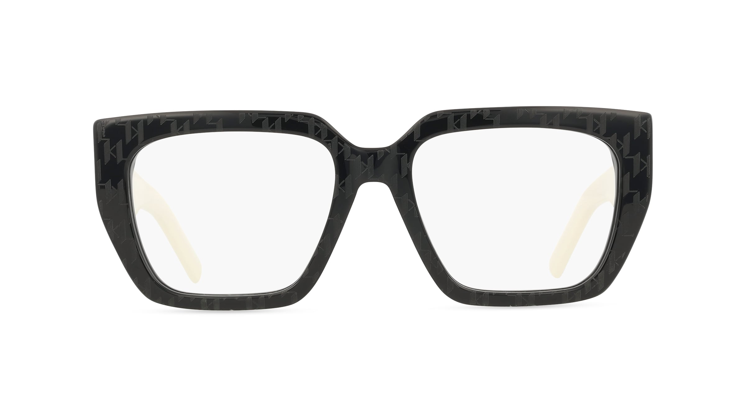 Karl Lagerfeld KL6159 Damen-Brille inkl. Gläser Vollrand Eckig Acetat-Gestell 54mm/18mm/140mm, schwarz