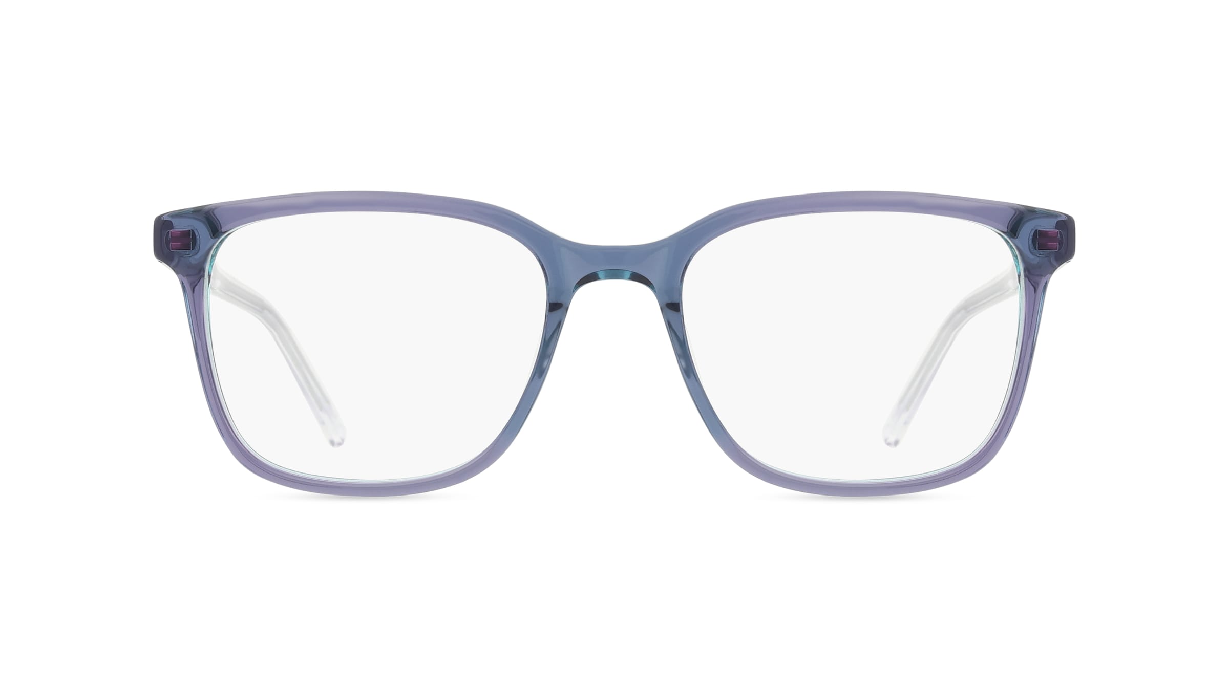 DKNY DK5065 Damen-Brille inkl. Gläser Vollrand Eckig Acetat-Gestell 52mm/18mm/140mm, blau