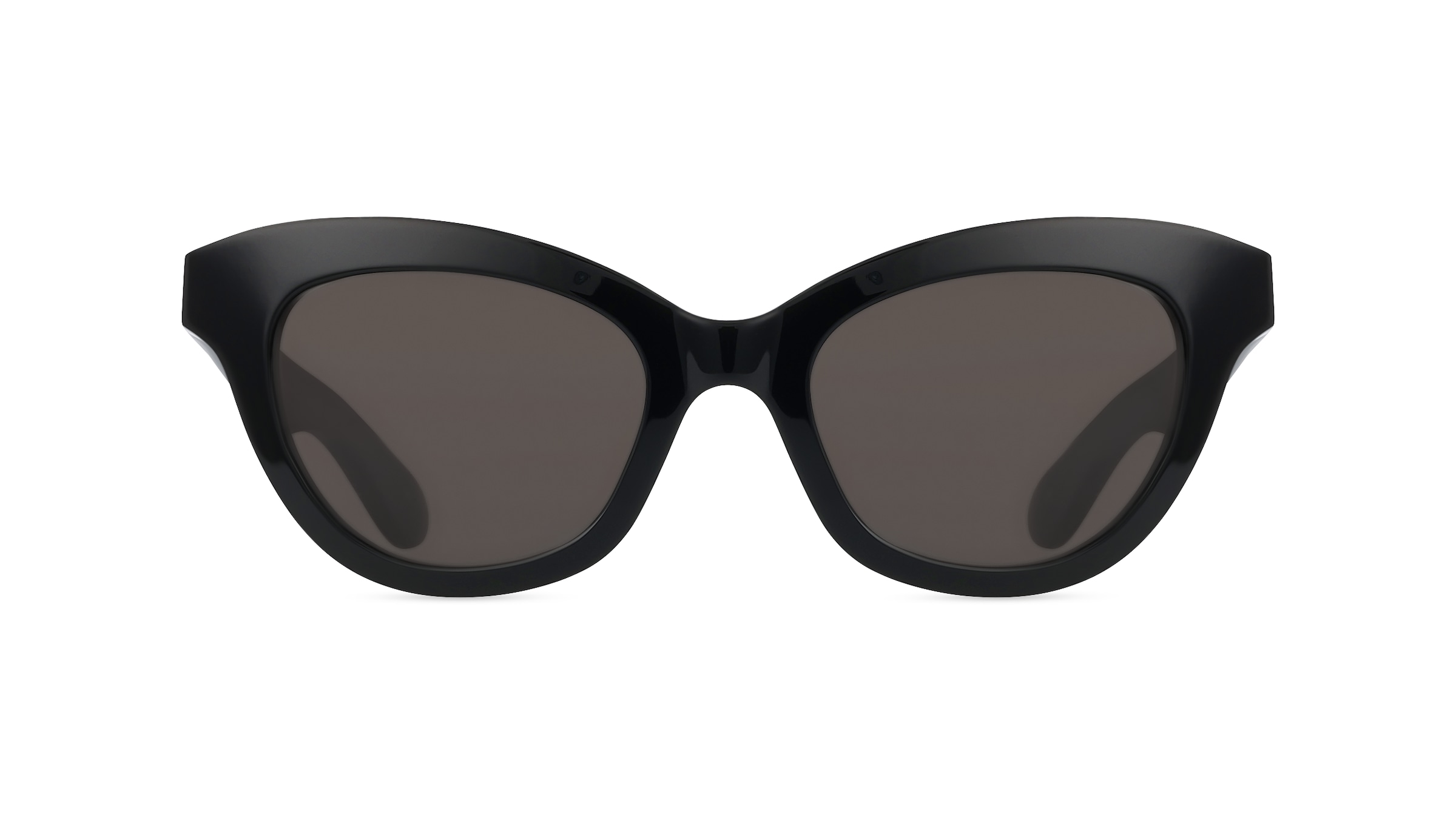 Alexander McQueen AM0391S Damen-Sonnenbrille Vollrand Butterfly Kunststoff-Gestell, schwarz