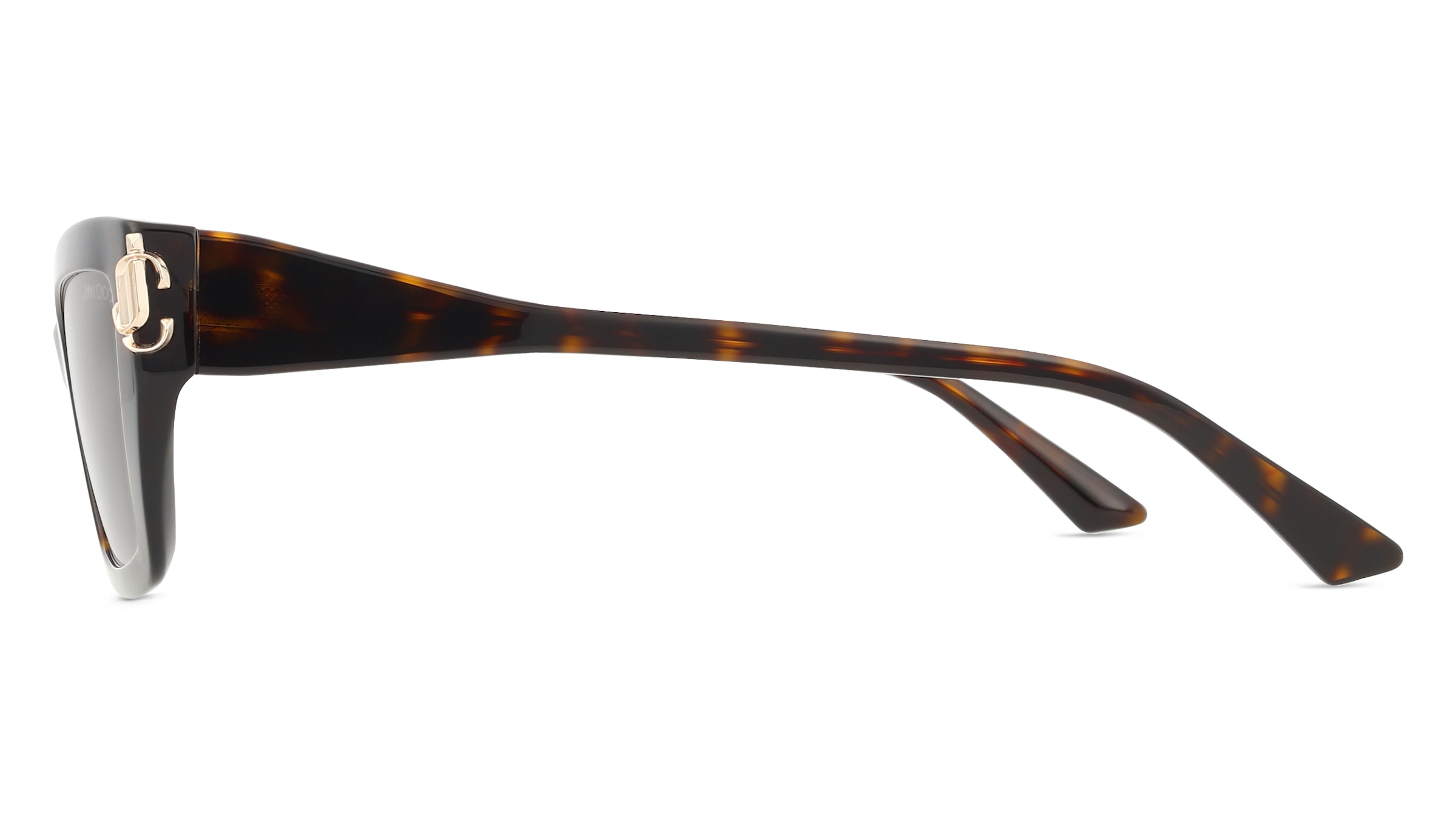 Thumbnail - Jimmy Choo JC5011U Damen-Sonnenbrille Vollrand Cat Eye Acetat-Gestell, braun