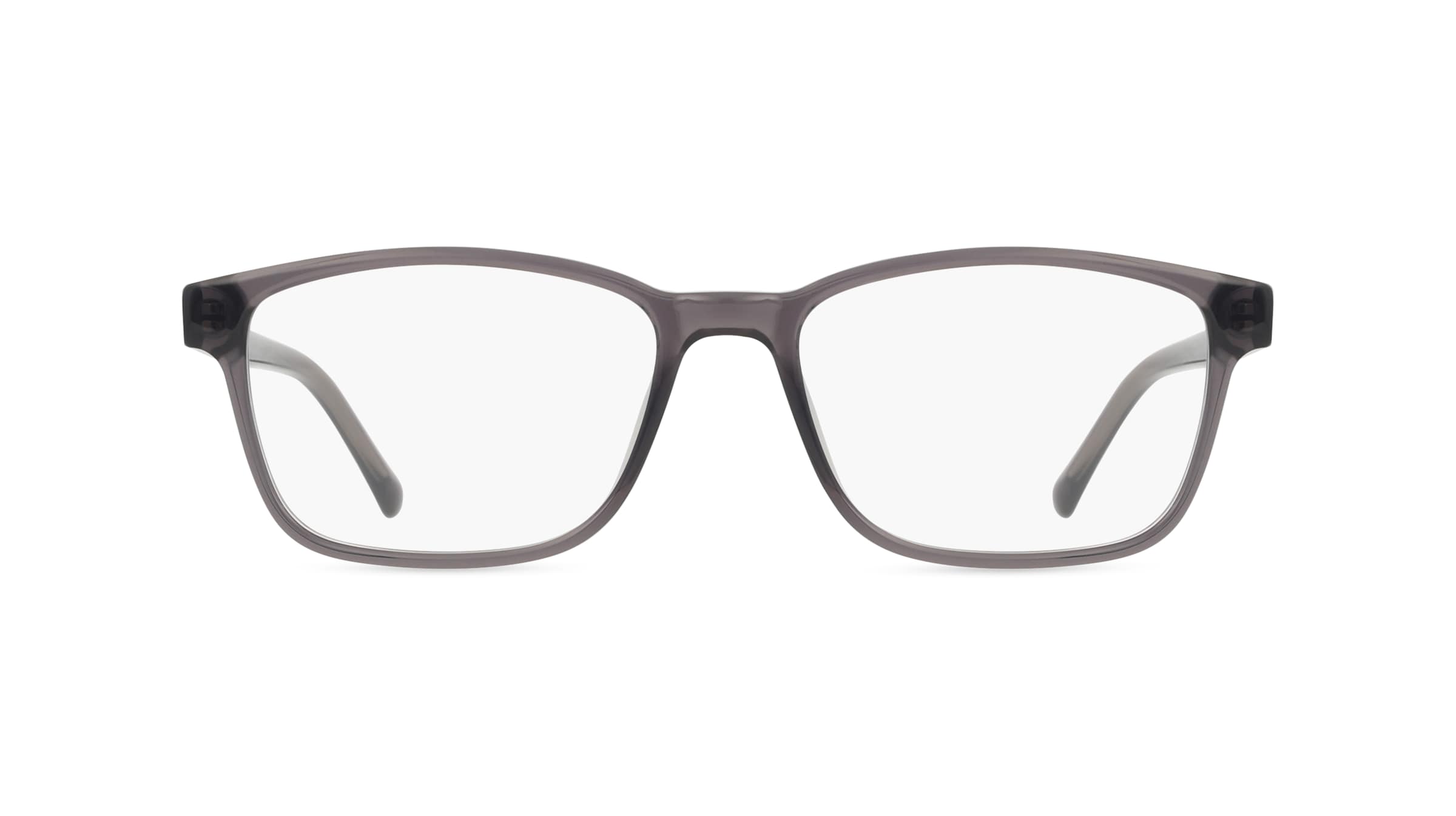 Fielmann BD 545 CL Herren-Brille inkl. Gläser Vollrand Eckig Propionat-Gestell 54mm/17mm/145mm, Grau