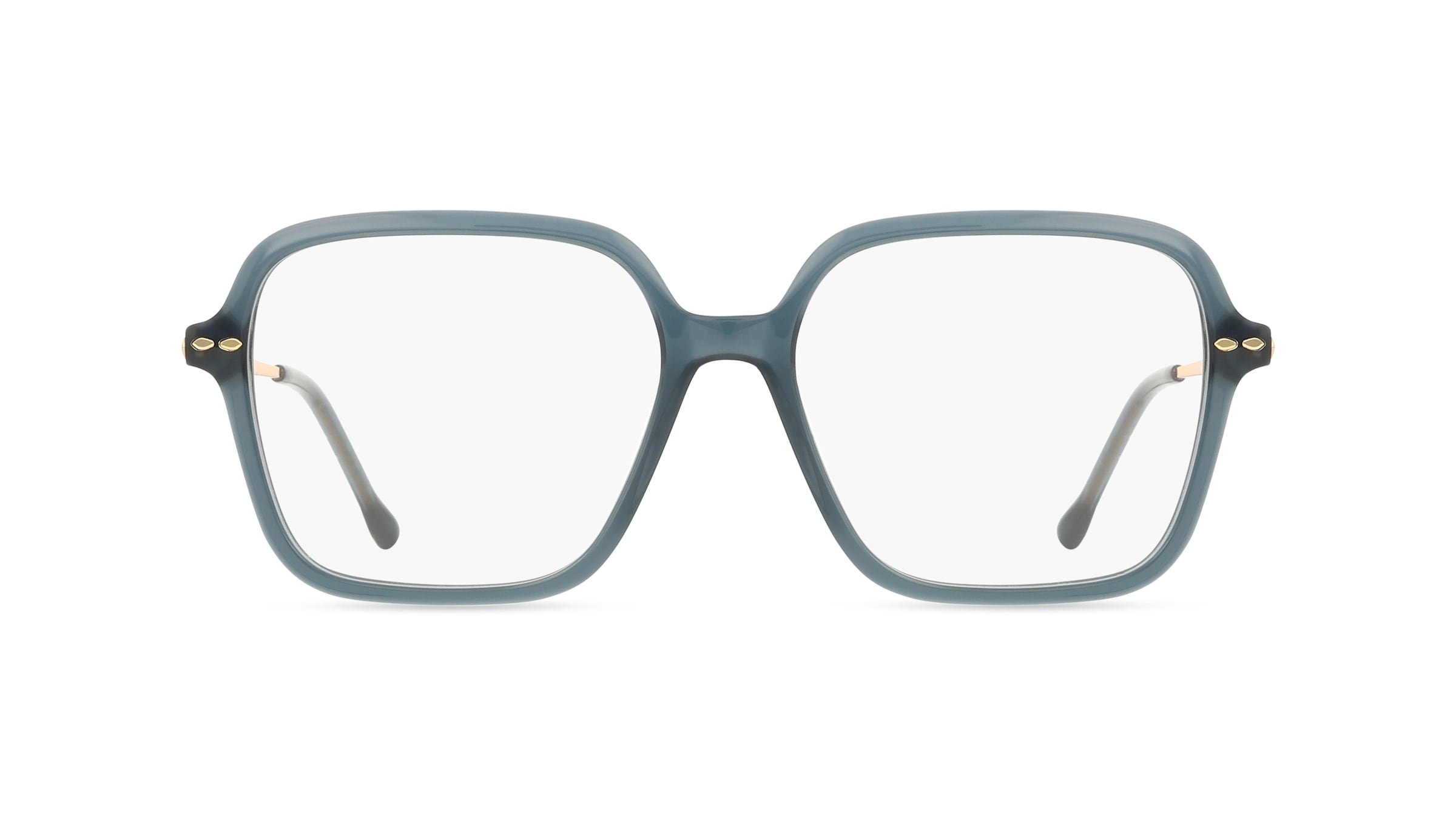 Isabel Marant IM0230 Damen-Brille inkl. Gläser Vollrand Eckig Acetat-Gestell 53mm/16mm/140mm, Grün