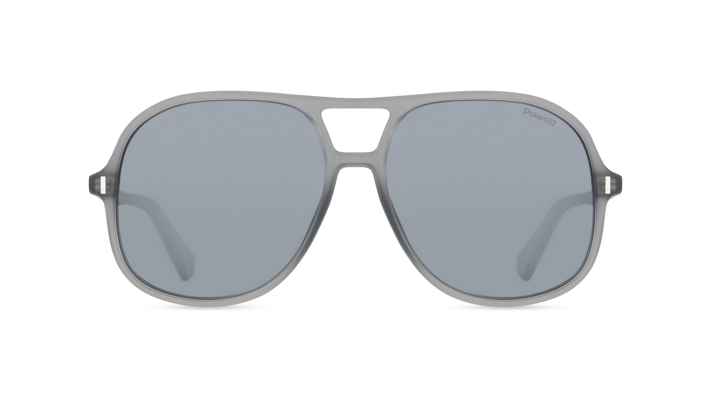 Polaroid PLD 6217/S Unisex-Sonnenbrille Vollrand Eckig Kunststoff-Gestell, grau