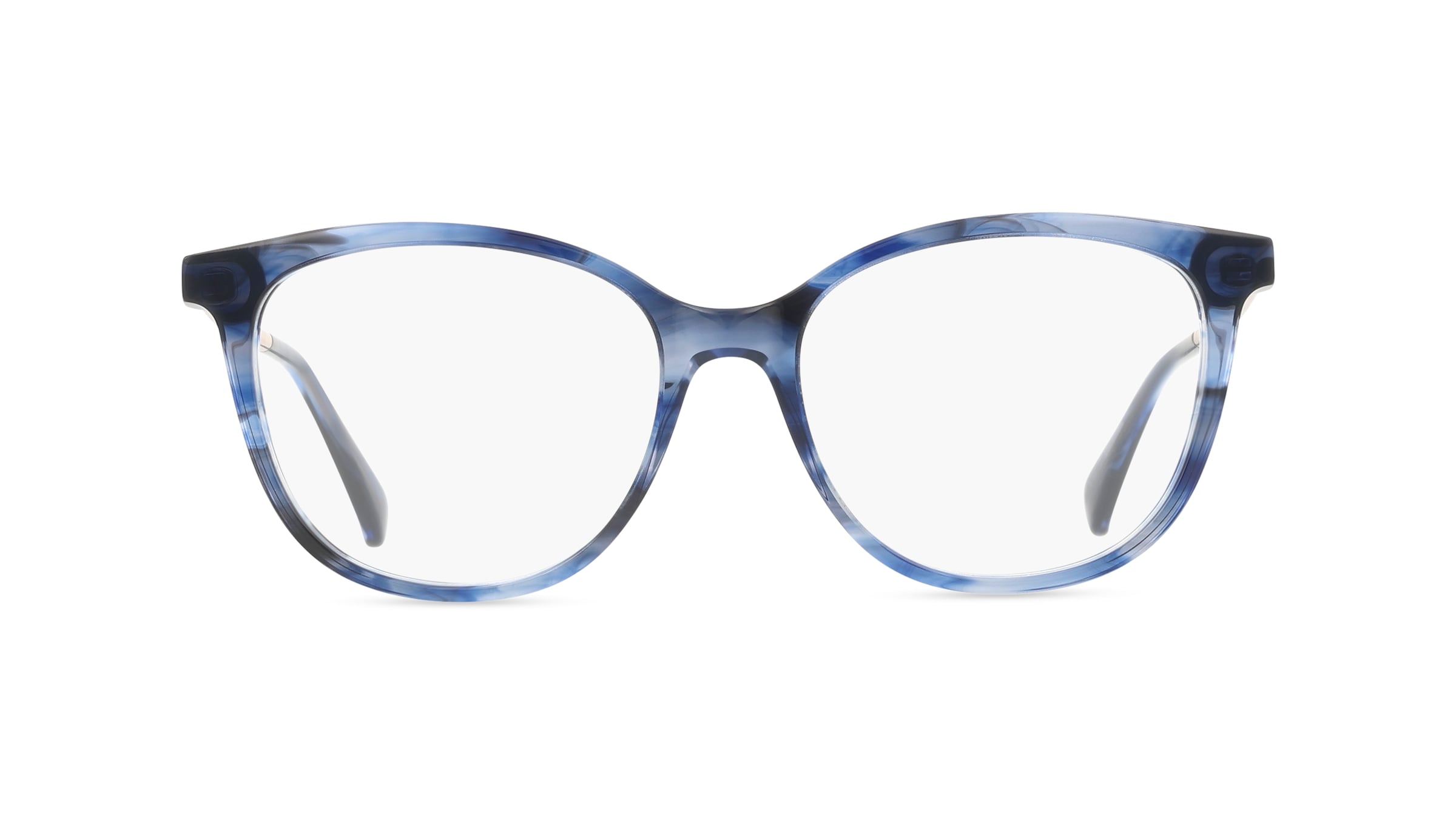 Max Mara MM5008 Damen-Brille inkl. Gläser Vollrand Eckig Acetat-Gestell 52mm/16mm/140mm, blau