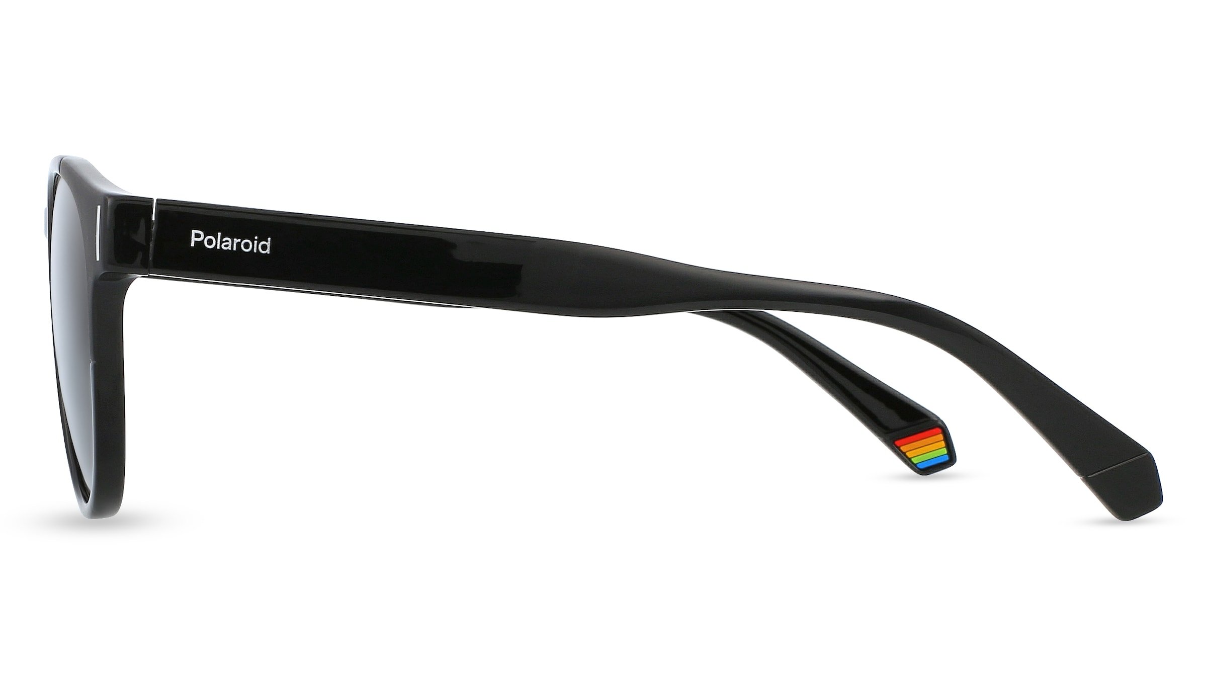 Thumbnail - Polaroid PLD 6175/S Unisex-Sonnenbrille Vollrand Panto Kunststoff-Gestell, schwarz