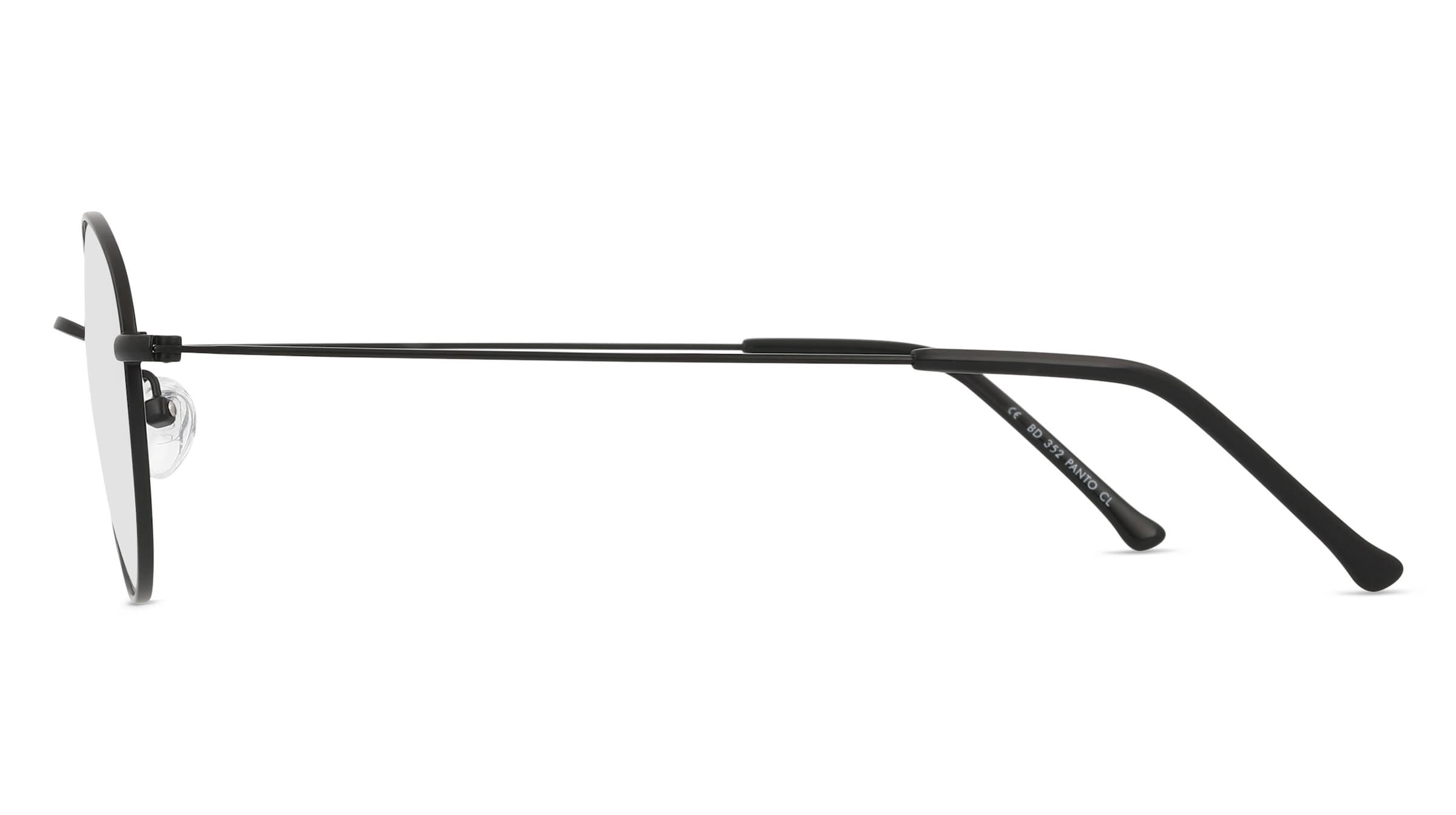Thumbnail - Fielmann BD 352 PANTO CL JONA Unisex-Brille inkl. Gläser Vollrand Panto Edelstahl-Gestell 44mm/20mm/145mm, schwarz