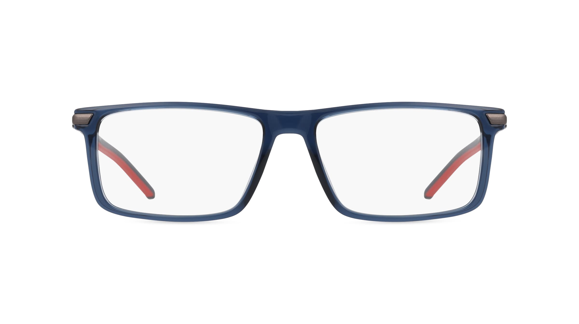 Tommy Hilfiger Eyewear TH 2039 Herren-Brille inkl. Gläser Vollrand Eckig Kunststoff-Gestell 54mm/16mm/145mm, blau