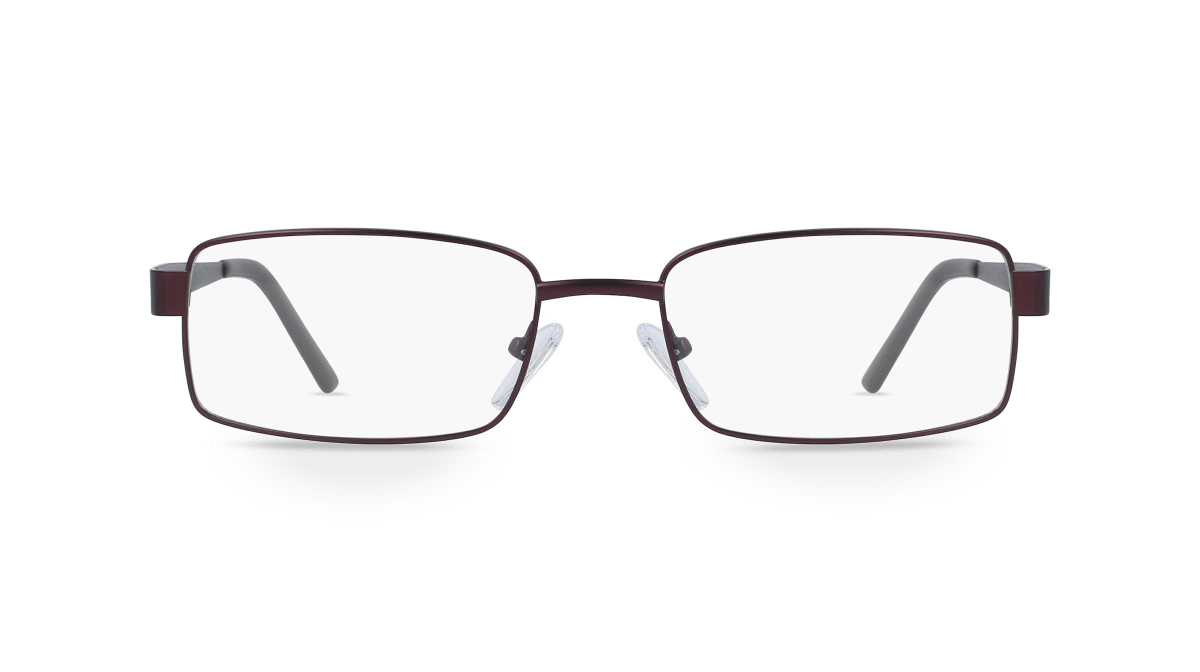 Fielmann BD 311 MOD II CL Herren-Brille inkl. Gläser Vollrand Eckig Edelstahl-Gestell 54mm/18mm/145mm, braun