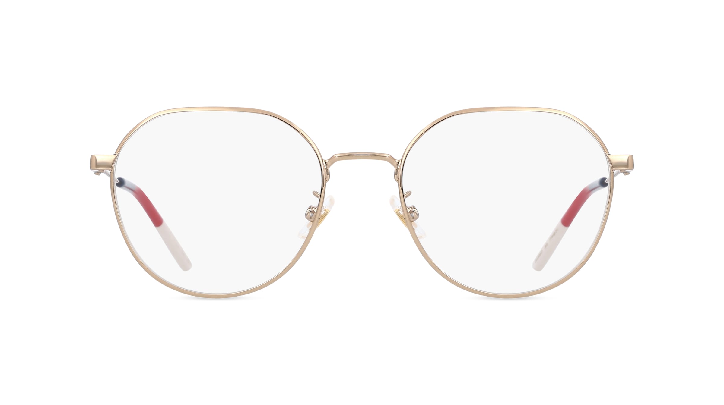 Gucci GG 0684O Damen-Brille inkl. Gläser Vollrand Panto Metall-Gestell 51mm/19mm/140mm, gold