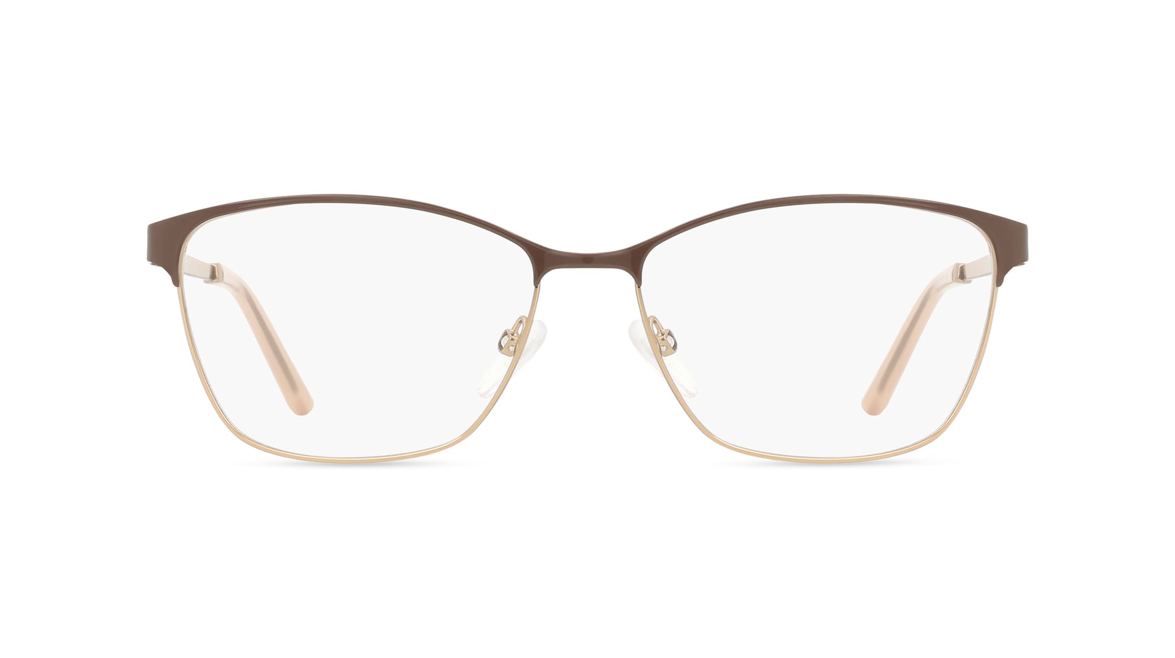 Escada ESCVESD25 Damen-Brille inkl. Gläser Vollrand Eckig Metall-Gestell 54mm/15mm/135mm, gelb