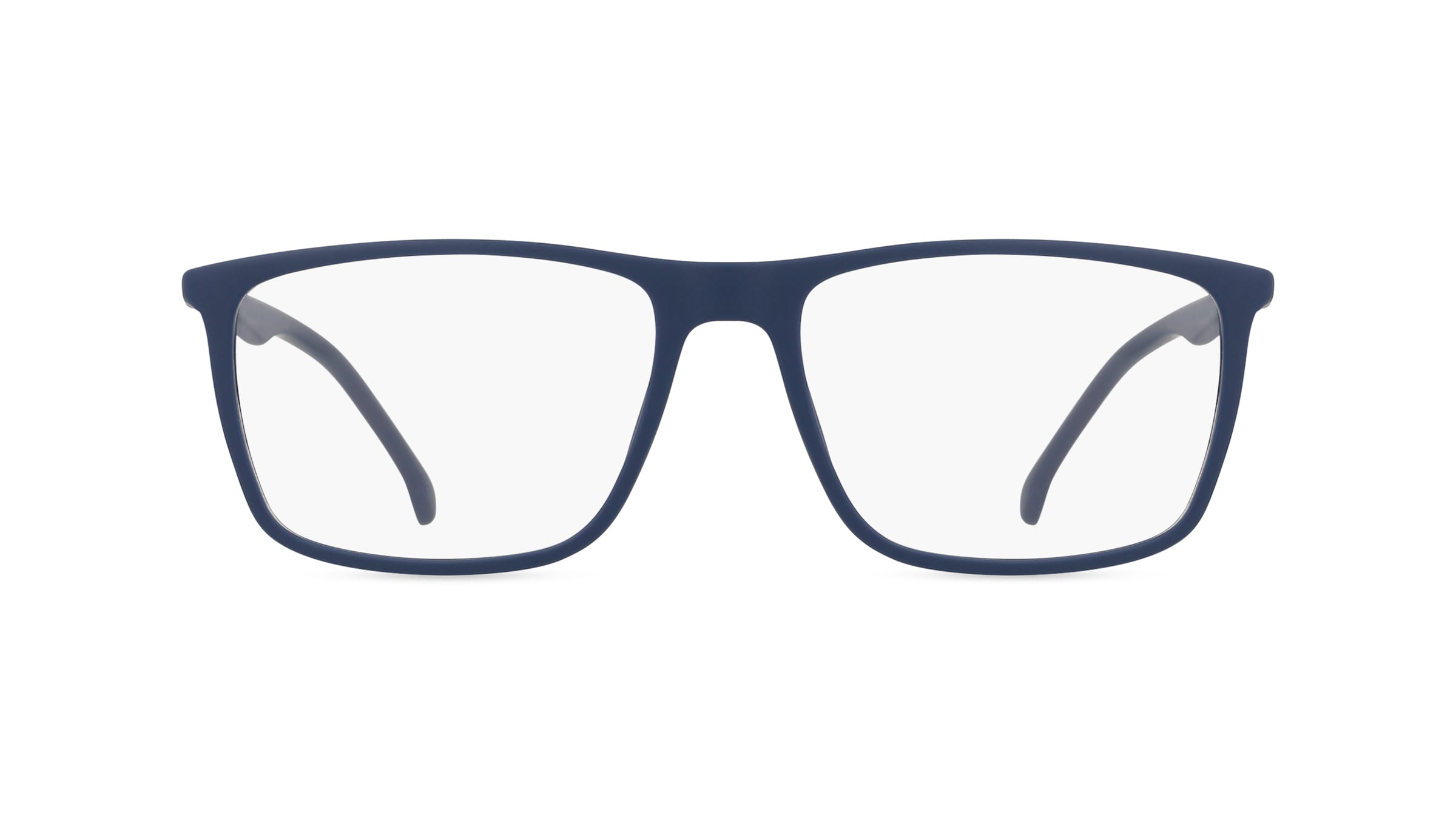 Fielmann OU 045 FLEX CL FRIEDRICH Herren-Brille inkl. Gläser Vollrand Eckig TR90-Gestell 55mm/17mm/145mm, blau