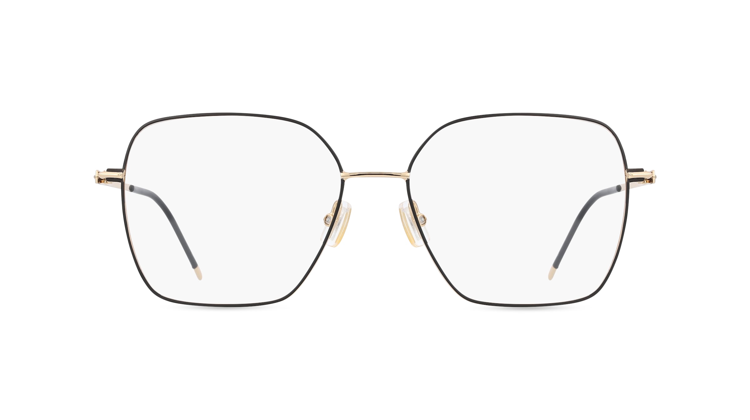 Boss 1464 Damen-Brille inkl. Gläser Vollrand Eckig Metall-Gestell 54mm/15mm/140mm, gold