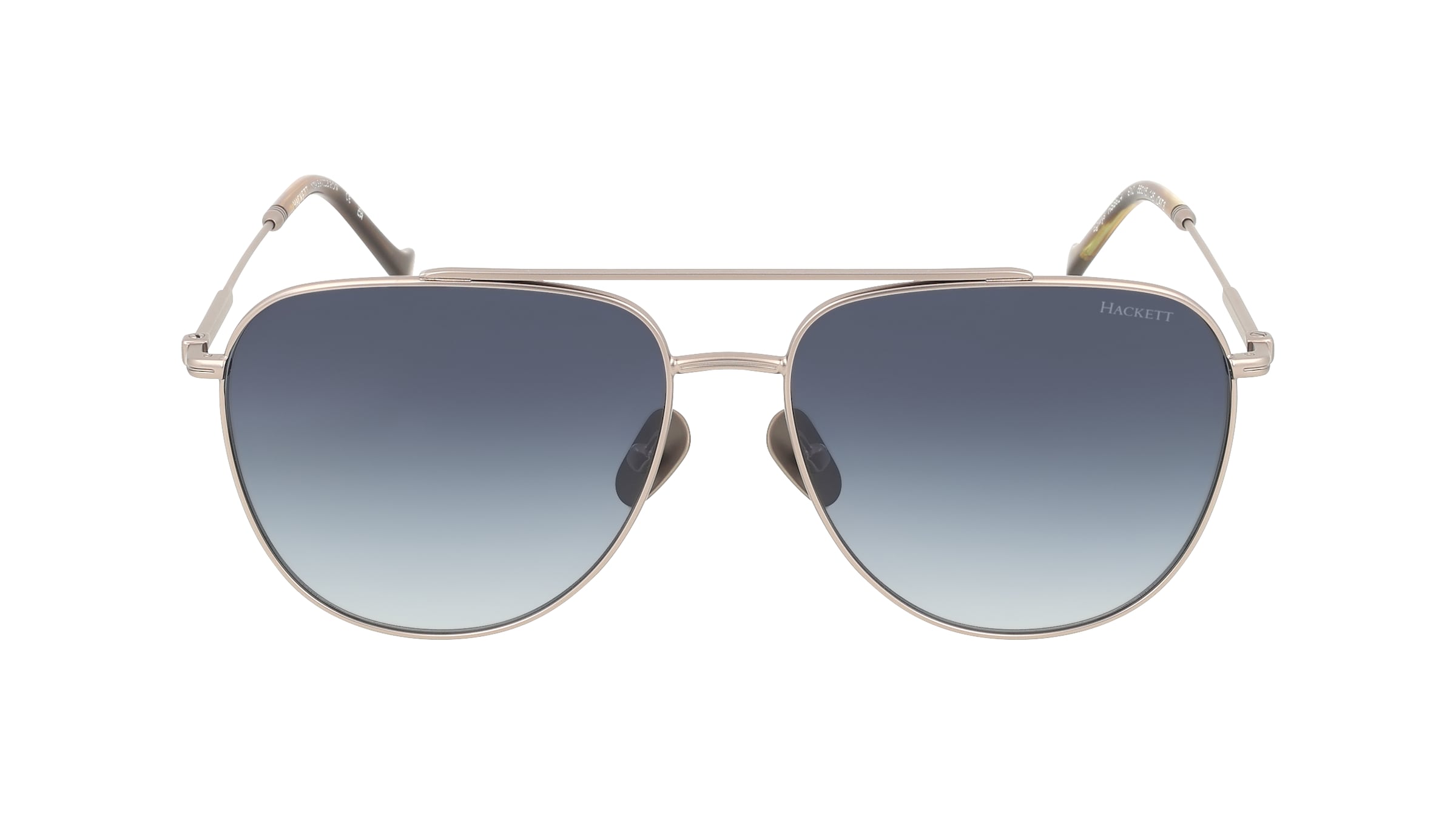 Hackett HE924 Herren-Sonnenbrille Vollrand Eckig Metall-Gestell, grau