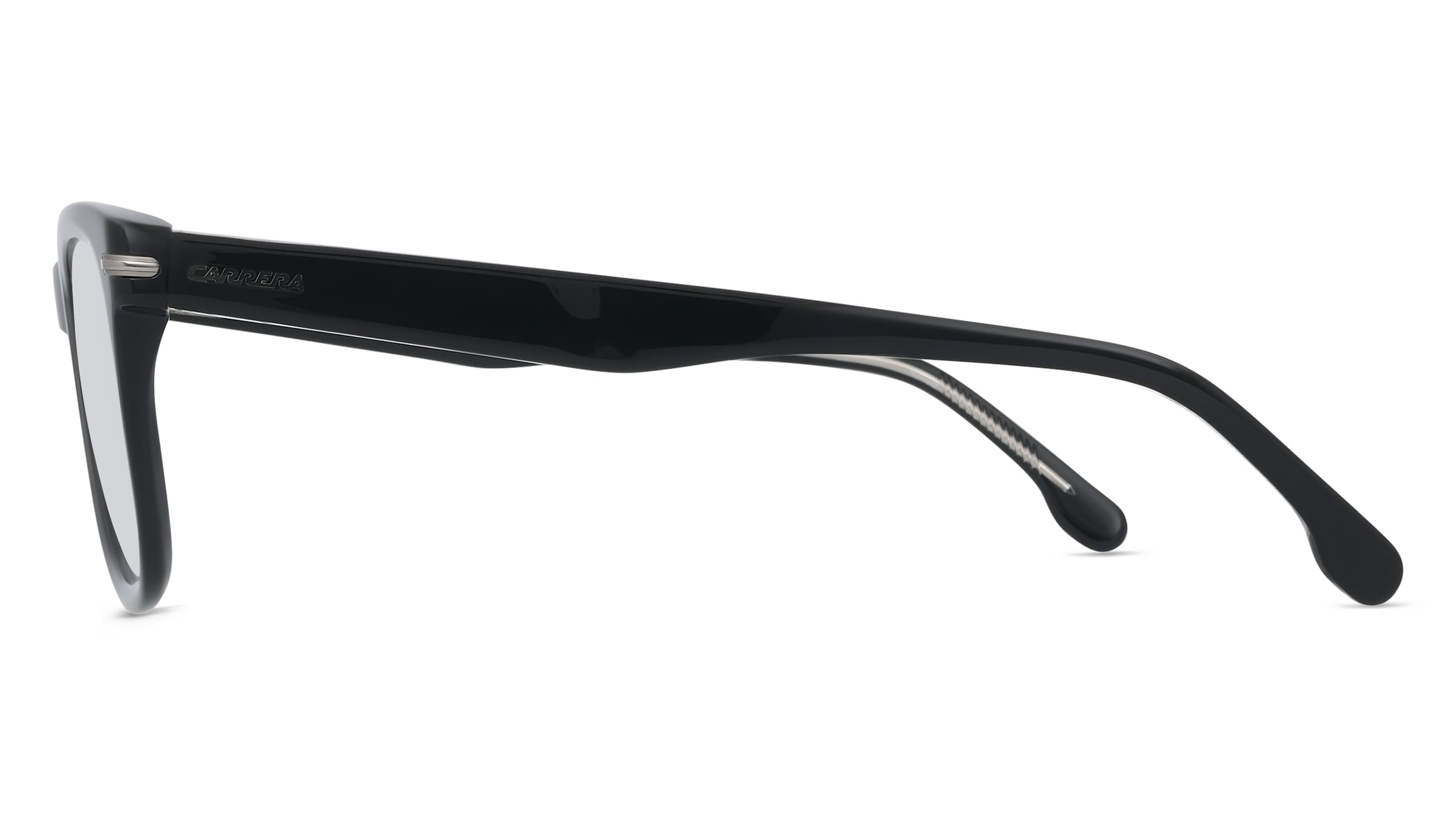 Thumbnail - Carrera 360 Unisex-Brille inkl. Gläser Vollrand Eckig Acetat-Gestell 52/20/150, schwarz