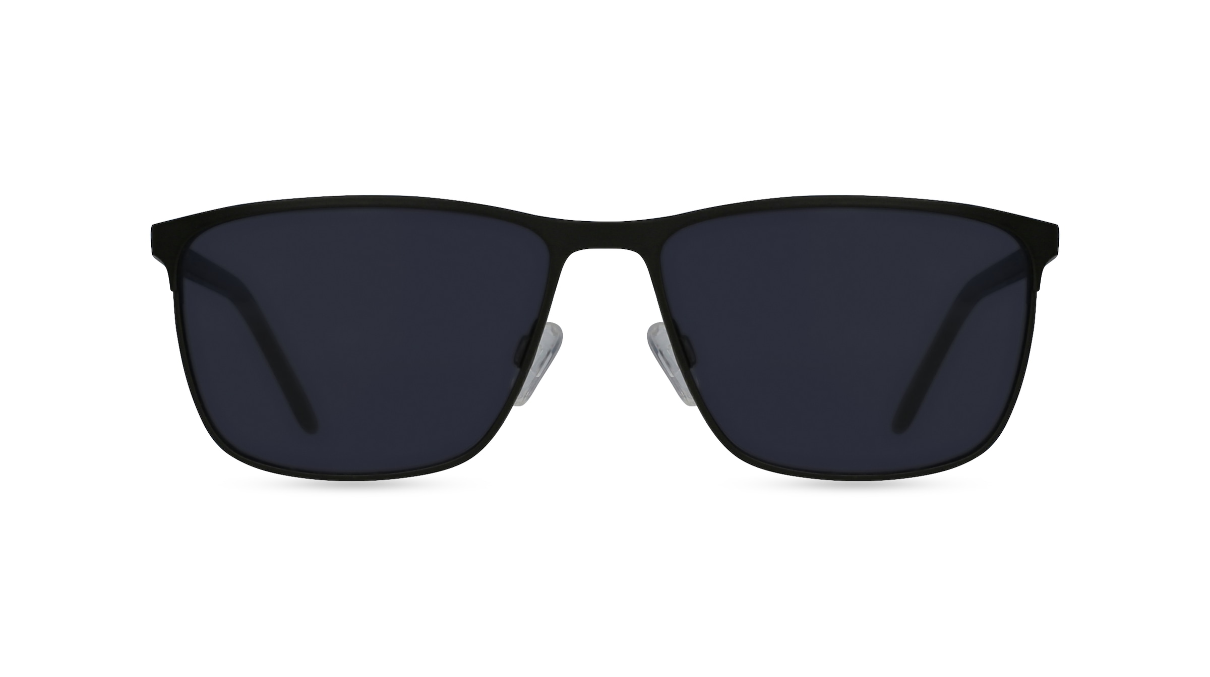 Fielmann 2196 SUN FLEX CL Herren-Sonnenbrille Vollrand Eckig Metall-Gestell, schwarz