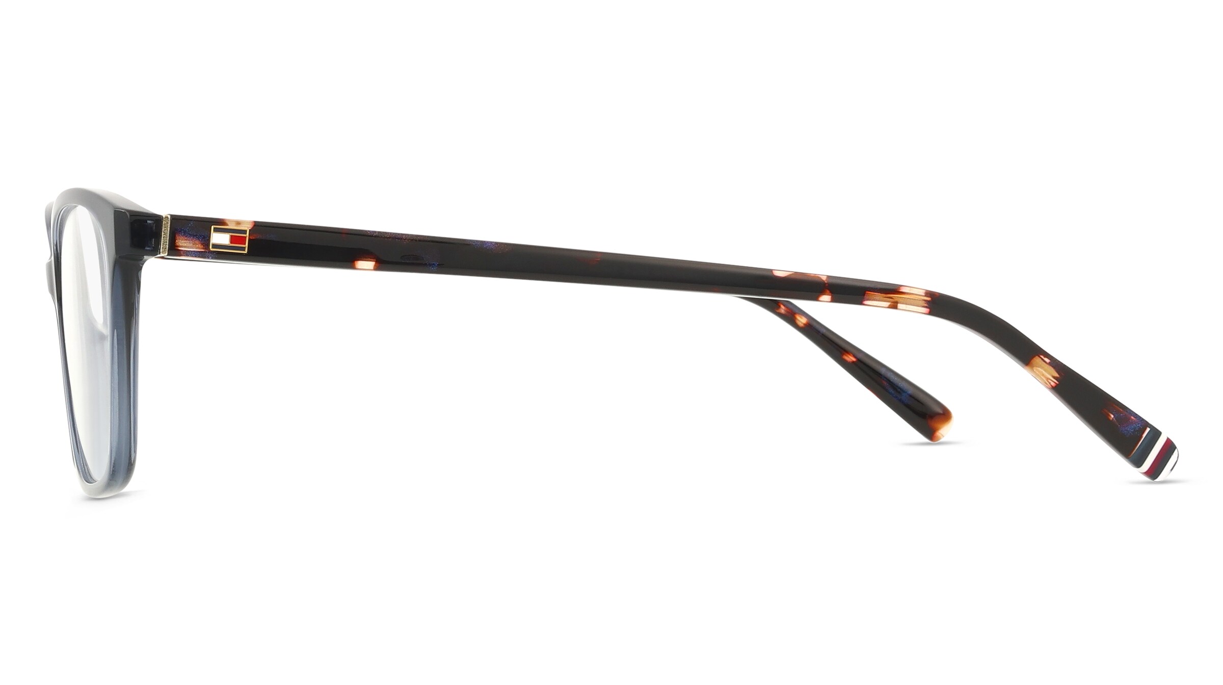 Thumbnail - Tommy Hilfiger TH2295 Damen-Brille inkl. Gläser Vollrand Cat Eye Acetat-Gestell 53/16/140, blau