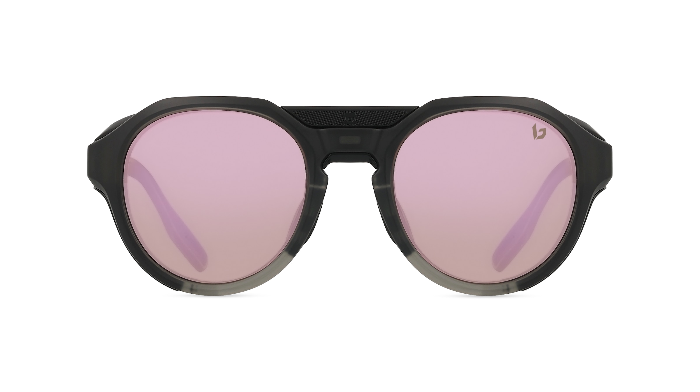 Bollé ASCENDER Unisex-Sonnenbrille Vollrand Pilot Kunststoff-Gestell, Grau