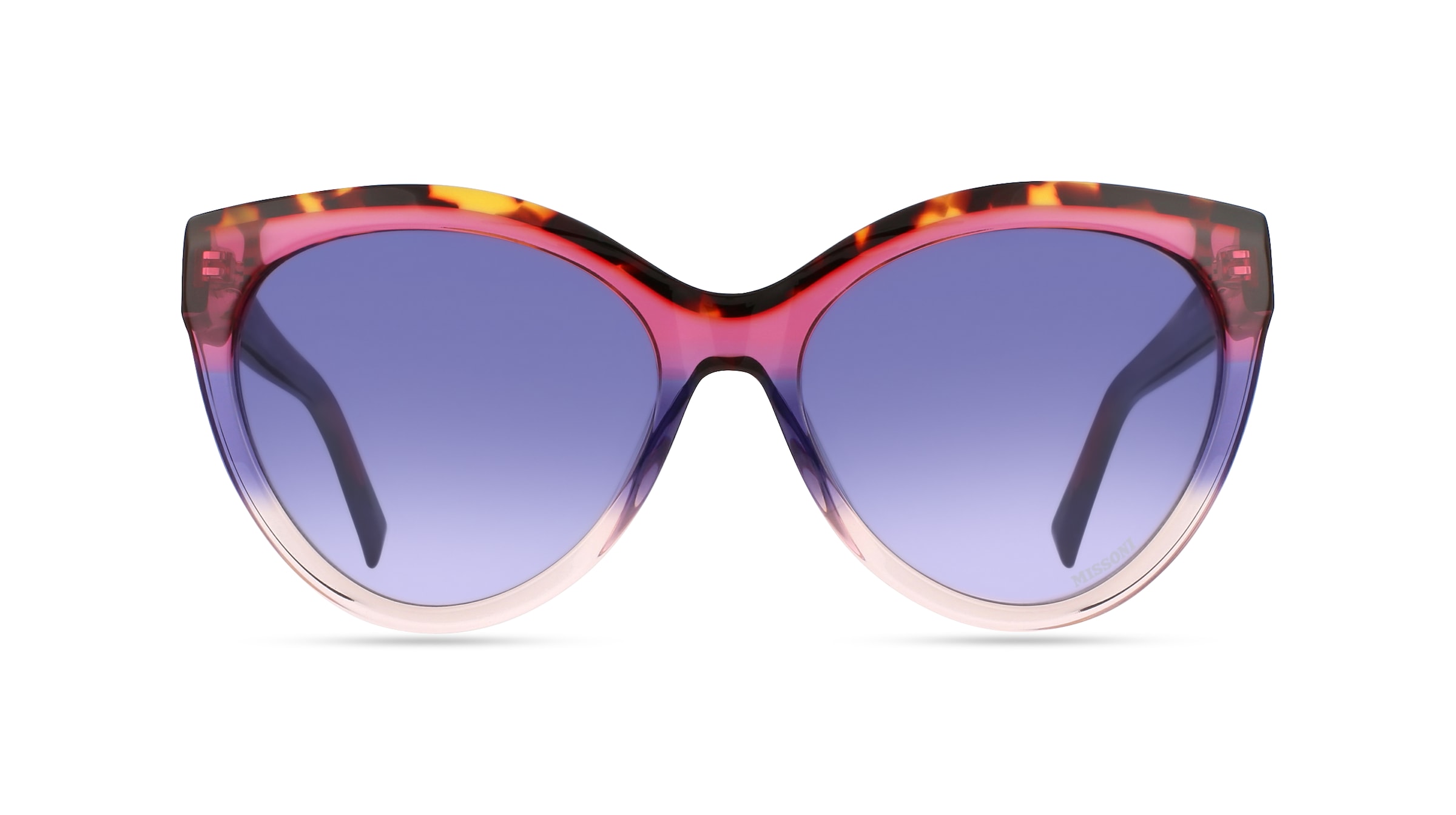 Missoni 0088/S Damen-Sonnenbrille Vollrand Butterfly Acetat-Gestell, pink