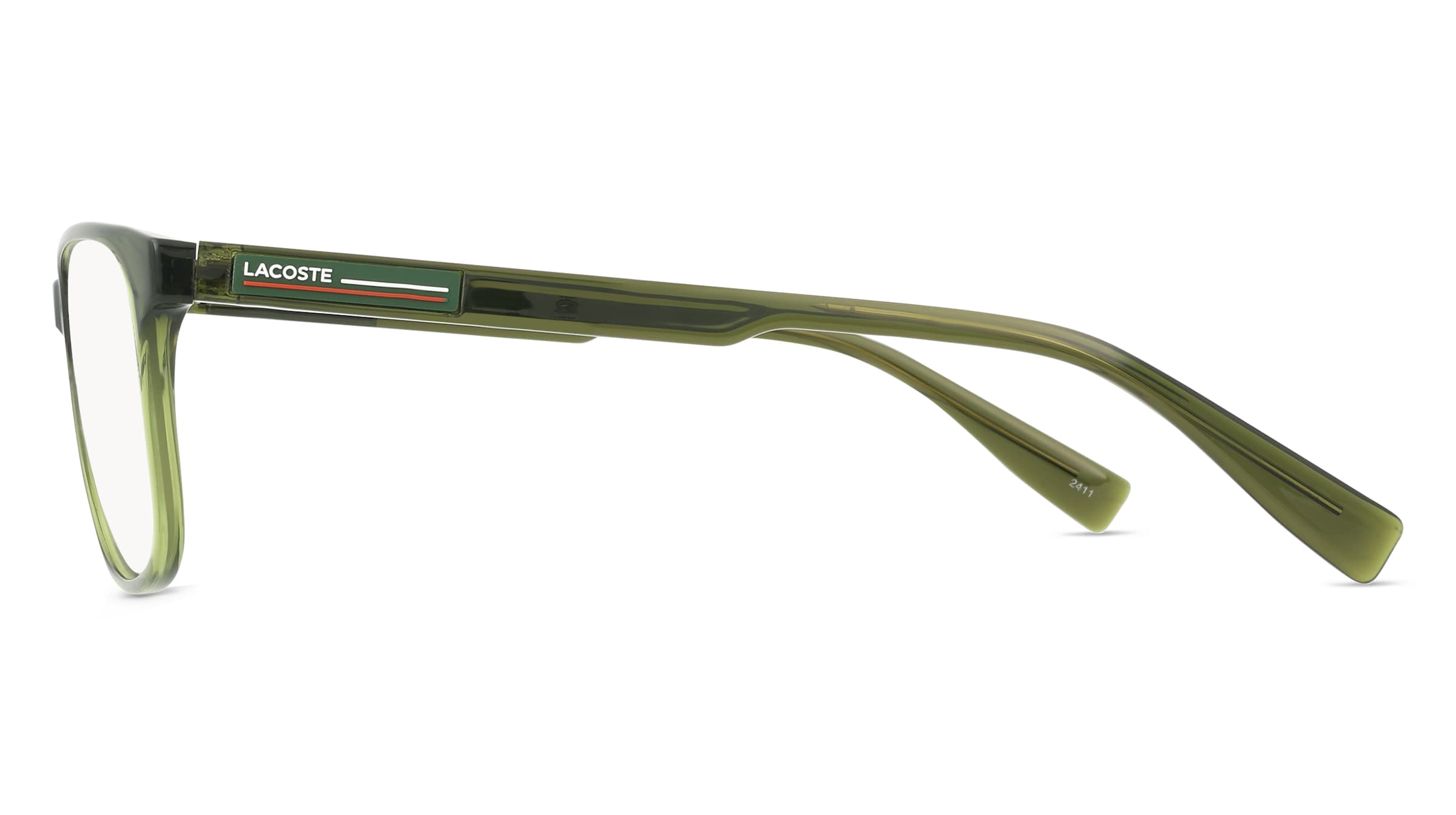 Thumbnail - Lacoste L2979 Unisex-Brille inkl. Gläser Vollrand Eckig Kunststoff-Gestell 54/17/145, grün