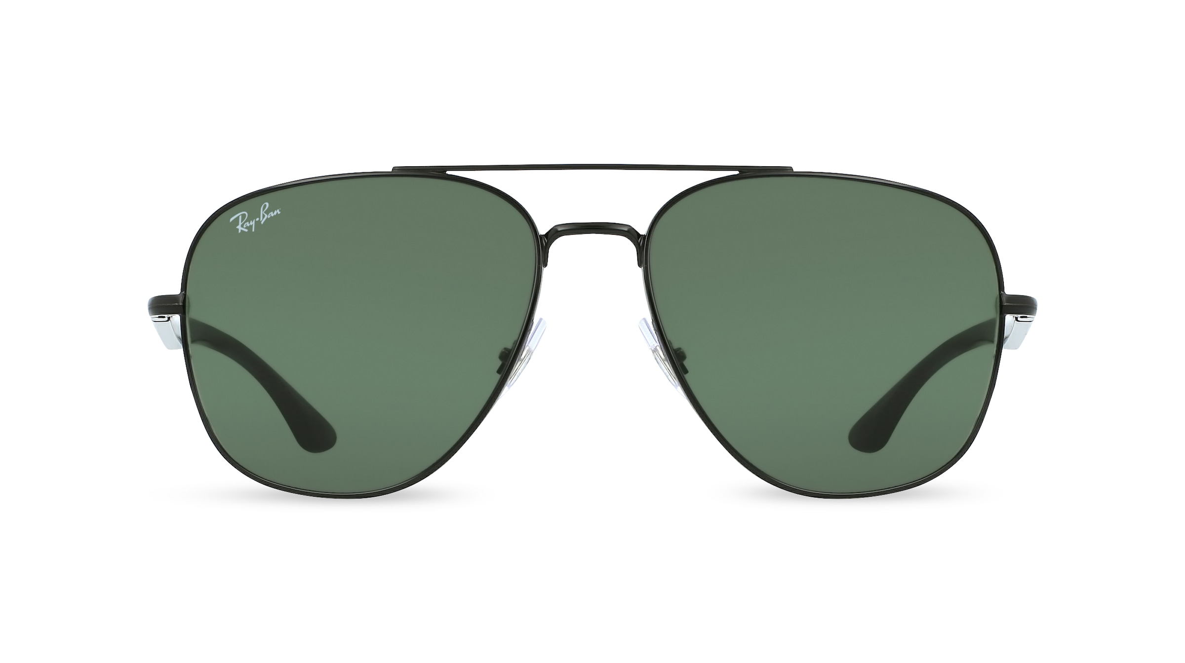 Ray-Ban RB 3683 Unisex-Sonnenbrille Vollrand Eckig Metall-Gestell, schwarz