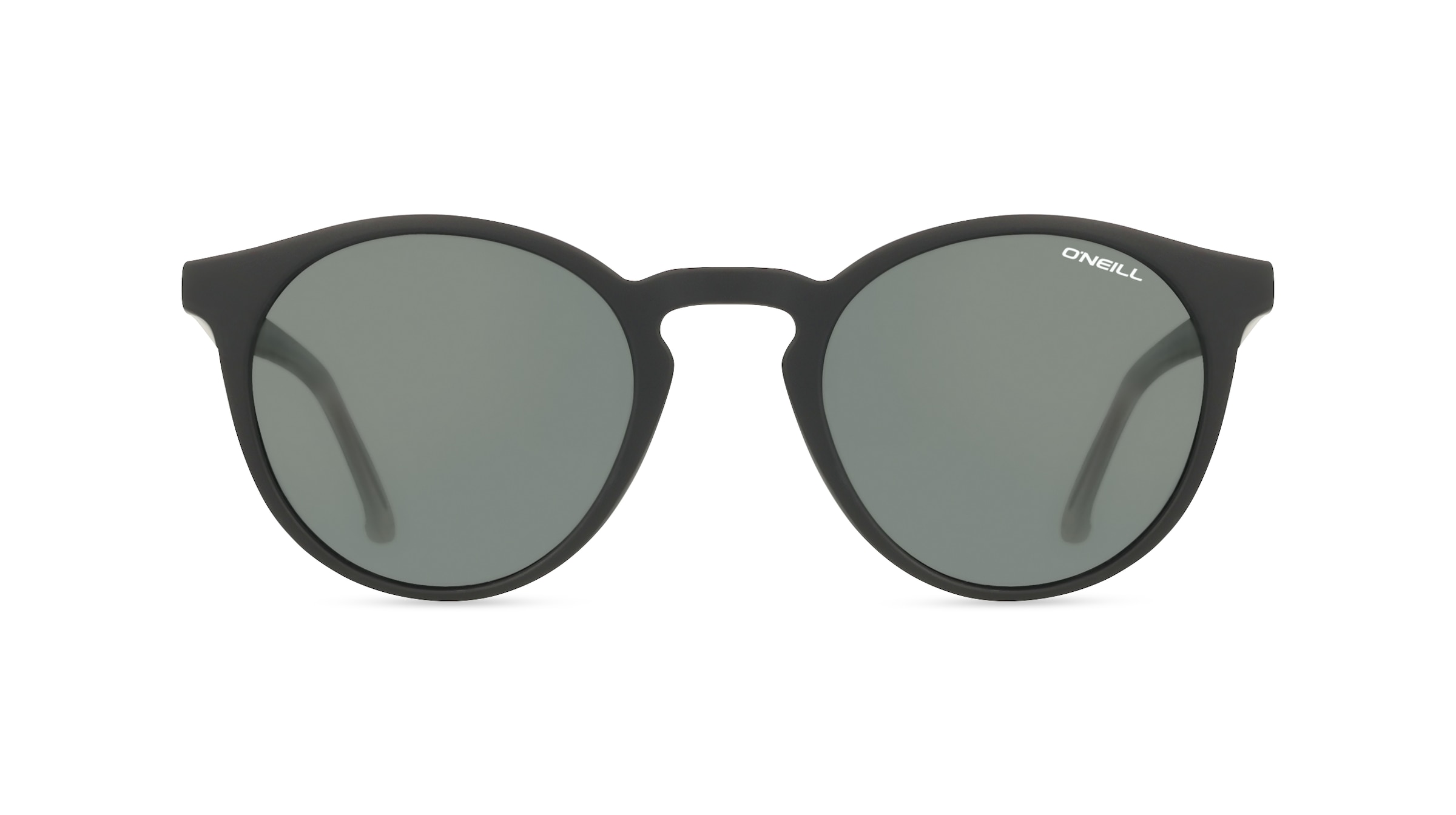 O’Neill ON9063 2.0 Herren-Sonnenbrille Vollrand Rund Kunststoff-Gestell, schwarz
