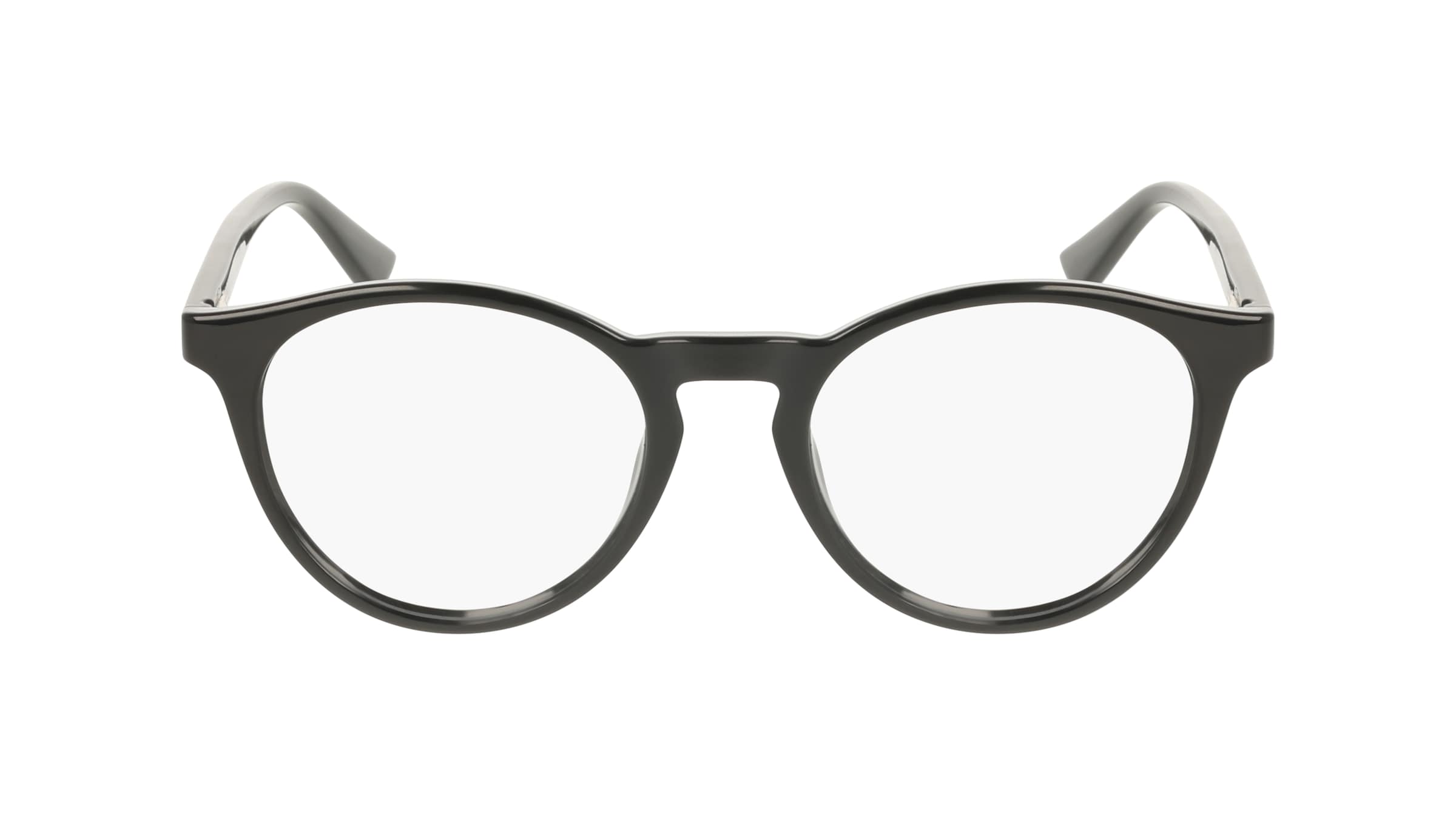 Calvin Klein CK23549 Unisex-Brille inkl. Gläser Vollrand Rund Kunststoff-Gestell 50mm/19mm/145mm, schwarz