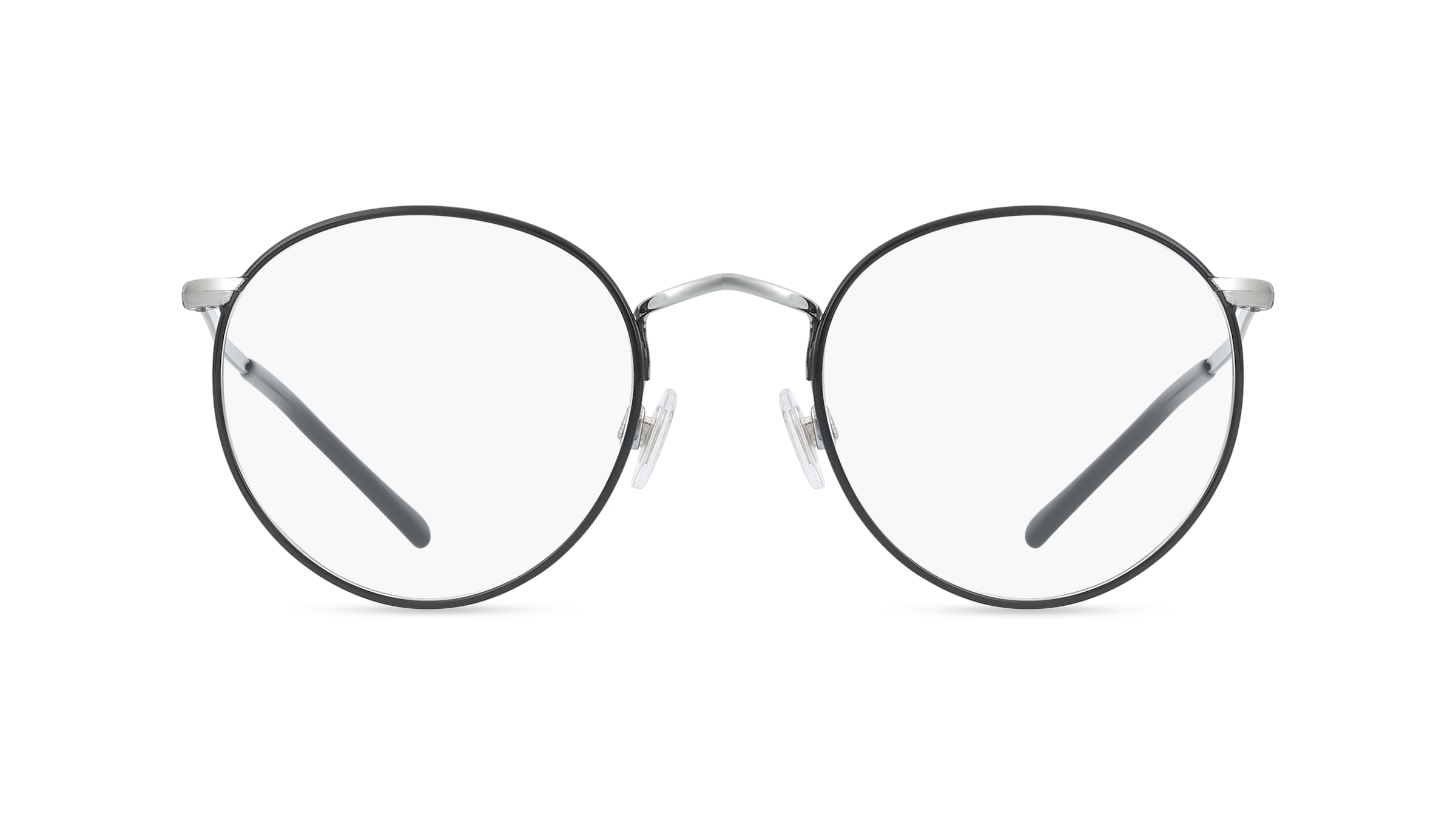 Polo Ralph Lauren 0PH1179 Herren-Brille inkl. Gläser Vollrand Panto Metall-Gestell 48/20/145, Schwarz