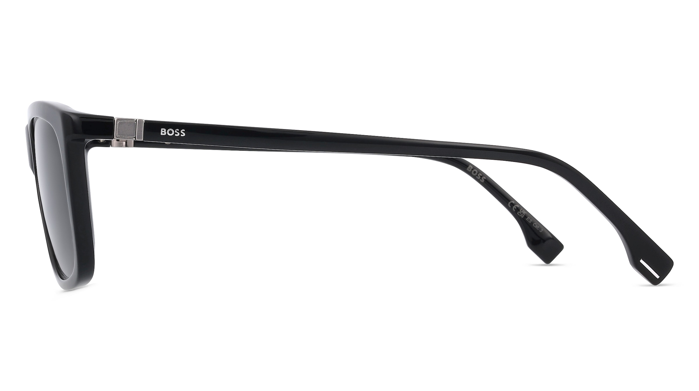 Thumbnail - Boss 1489/S Herren-Sonnenbrille Vollrand Quadratisch Acetat-Gestell, schwarz