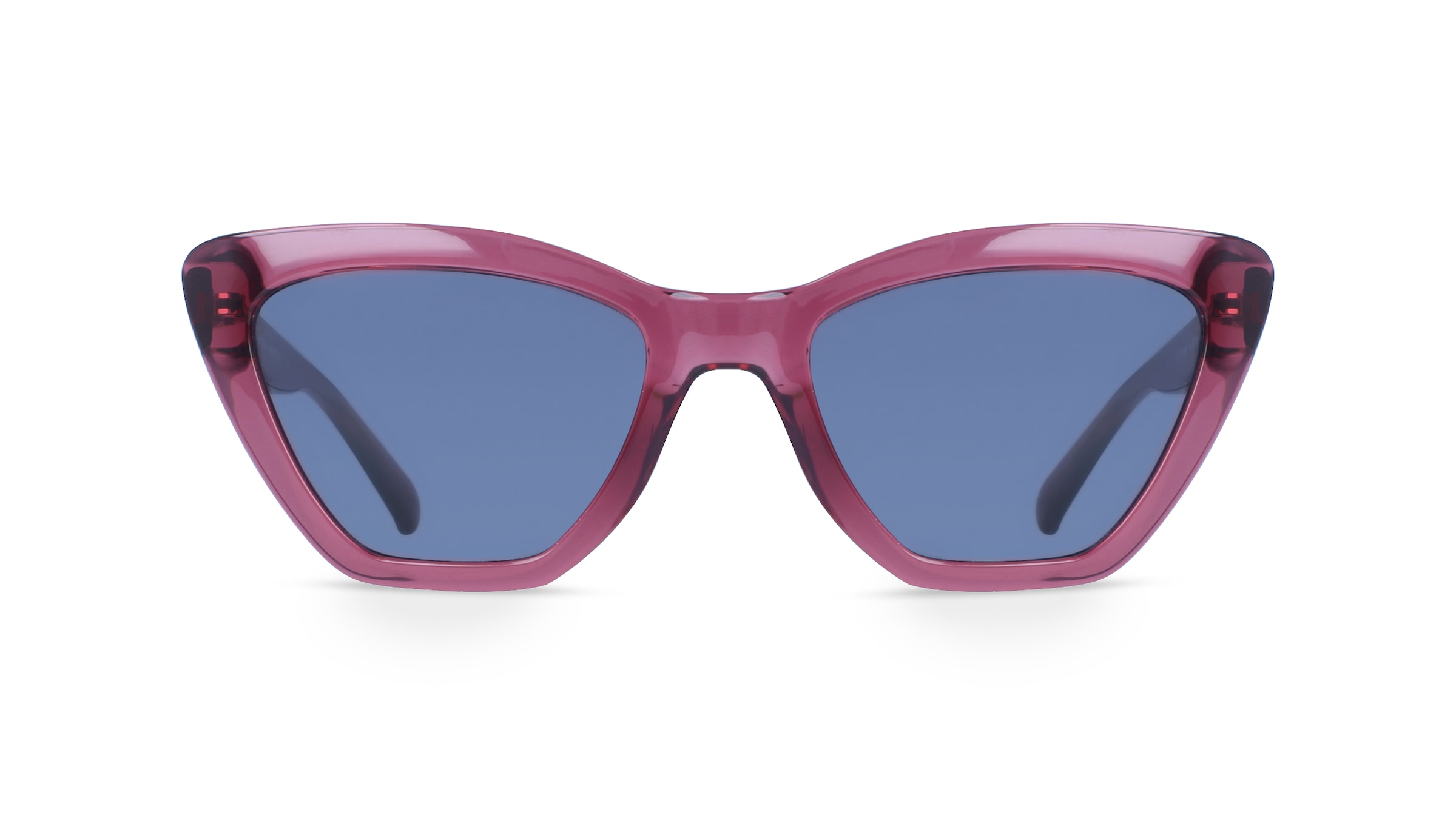 Fielmann OU 004 SUN FA/T ELLA Damen-Sonnenbrille Vollrand Butterfly Propionat-Gestell, rot