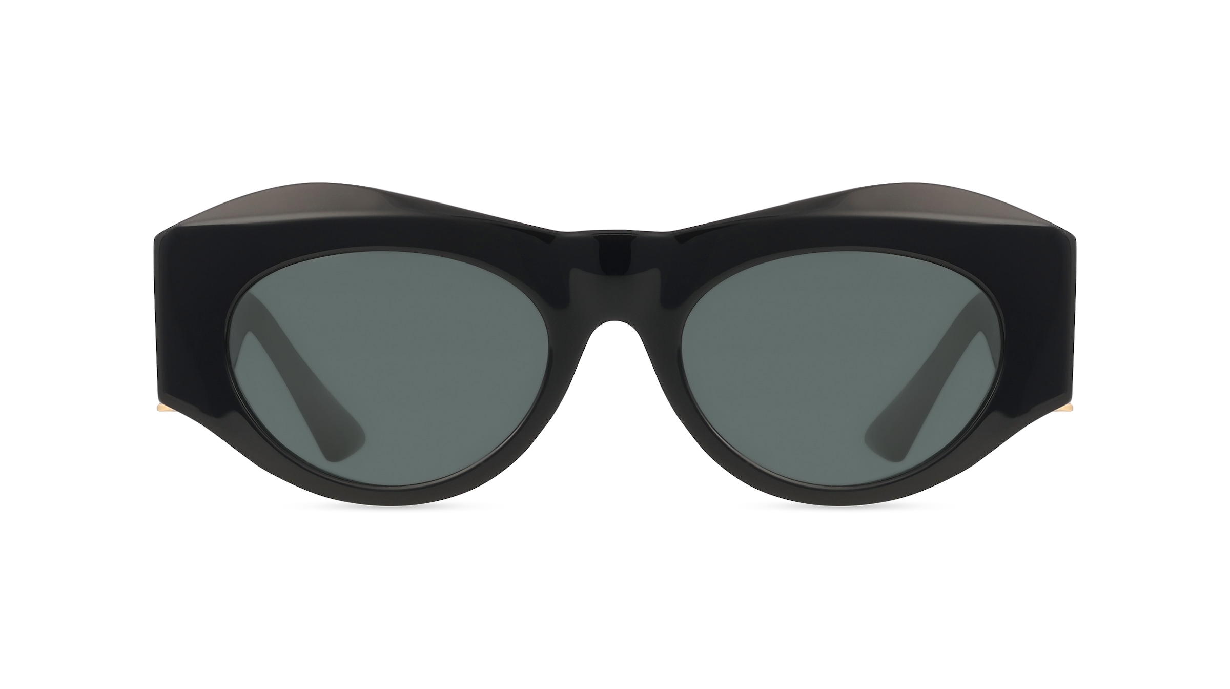 Versace VE4477U Damen-Sonnenbrille Vollrand Eckig Acetat-Gestell, schwarz