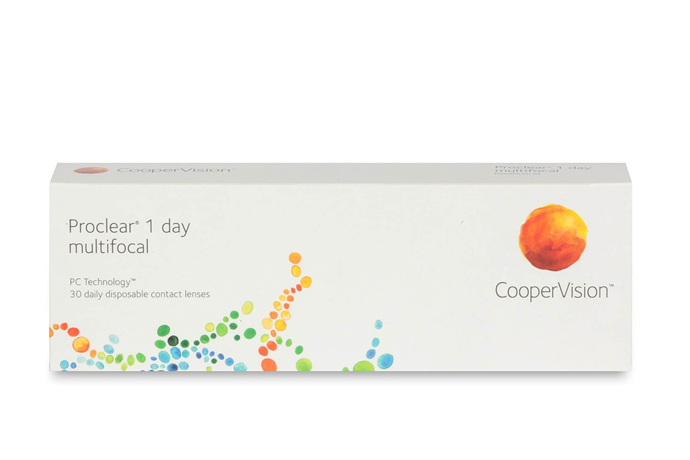 Cooper Vision Proclear 1 Day Multifocal (30er Packung) Tageslinsen (0.25 Dpt, Addition Universal (0.00-0.00) & Bc 8.7)