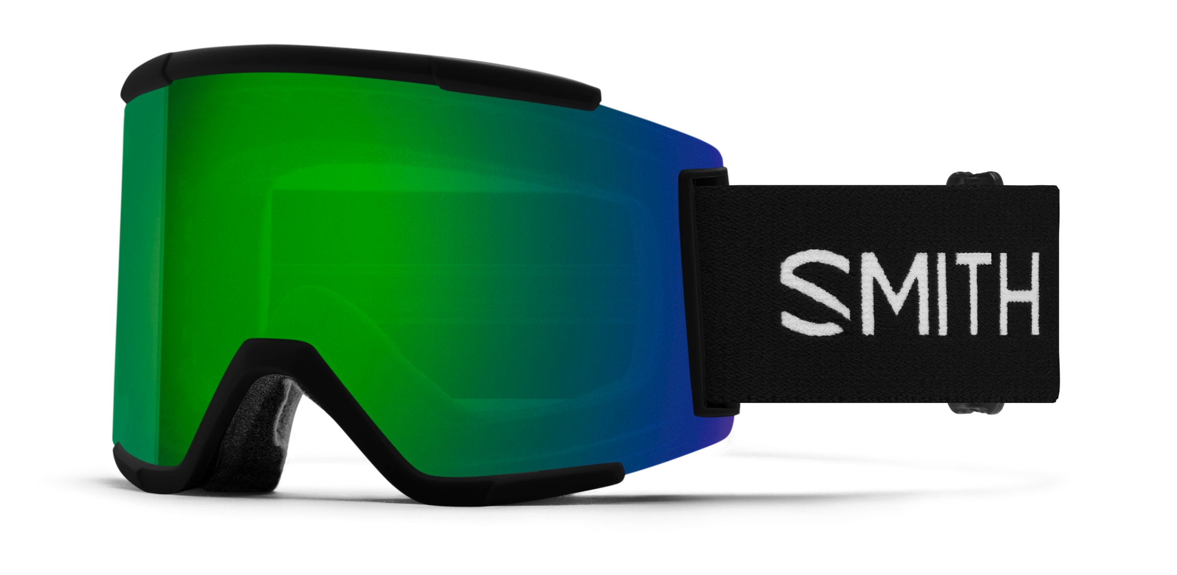 Smith M00713 w kolorze Czarny / Zielony Lustrzanka Zielona