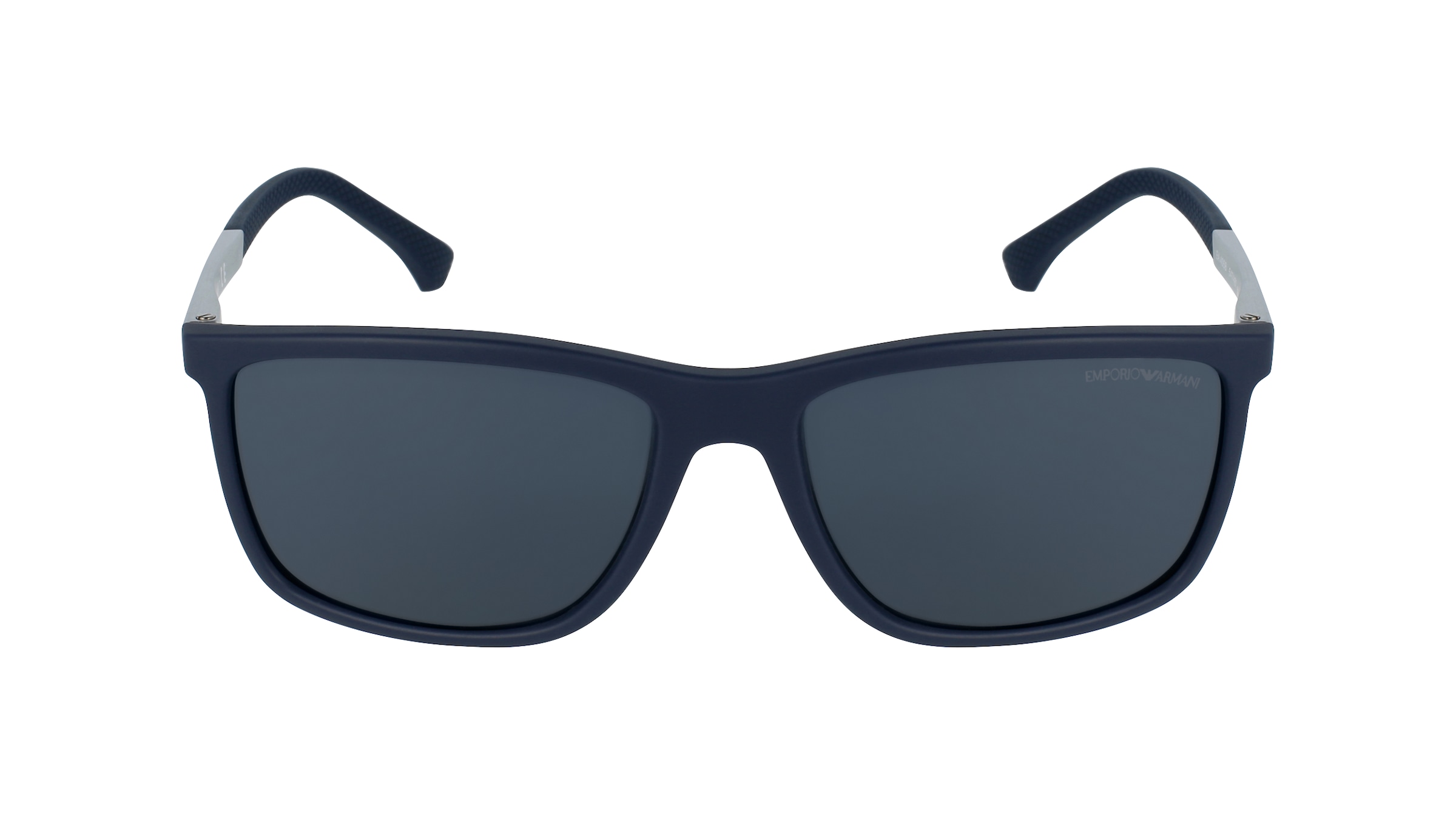 Emporio Armani EA4058 Herren-Sonnenbrille Vollrand Eckig Kunststoff-Gestell, blau