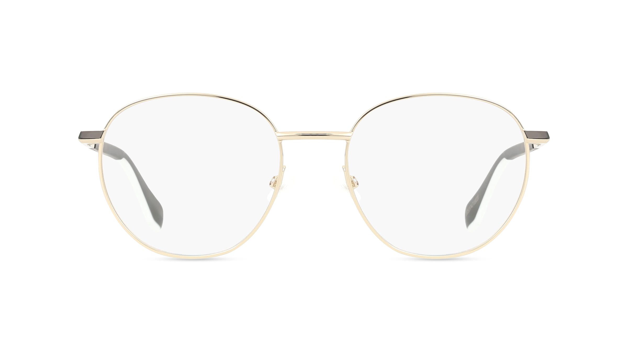 Adidas Originals OR5071 Damen-Brille inkl. Gläser Vollrand Rund Metall-Gestell 52mm/18mm/145mm, Gold