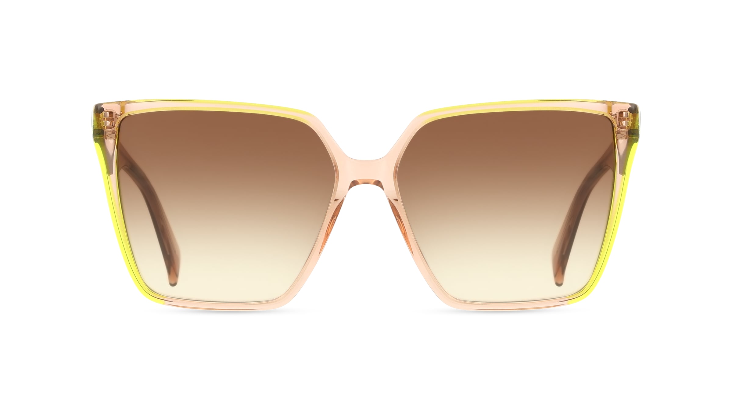 Liu Jo LJ798S Damen-Sonnenbrille Vollrand Eckig Acetat-Gestell, gelb