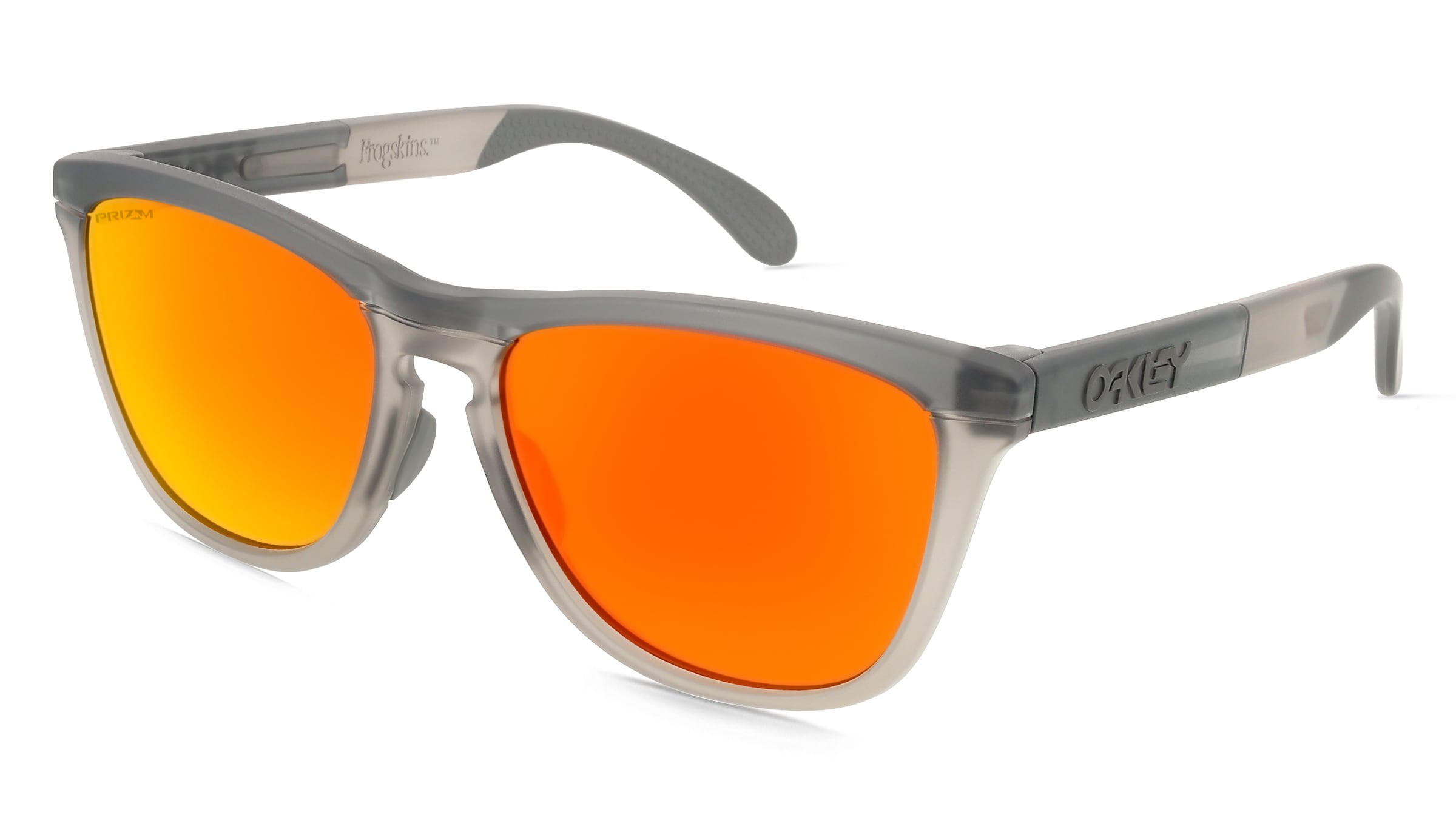 Oakley 0OO9503 FROGSKINS RANGE XL Unisex-Sonnenbrille Vollrand Rund Kunststoff-Gestell, Grau