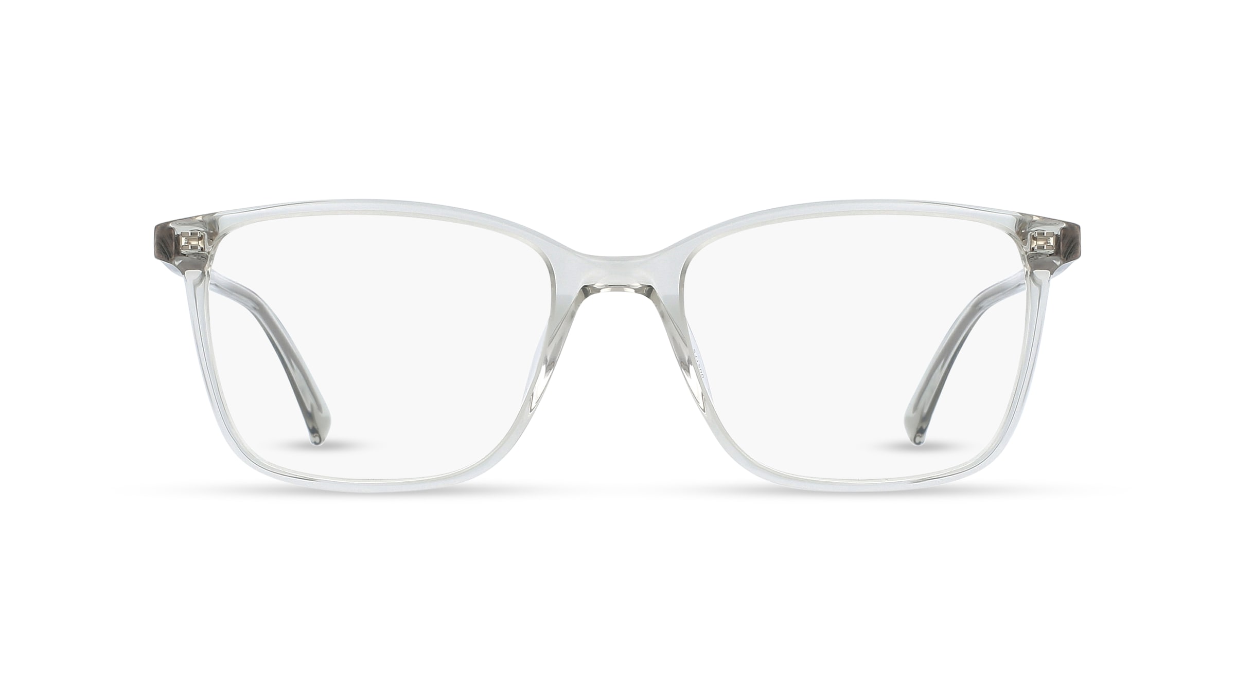 Fielmann LN 027 CL Herren-Brille inkl. Gläser Vollrand Eckig Acetat-Gestell 55mm/19mm/145mm, Grau