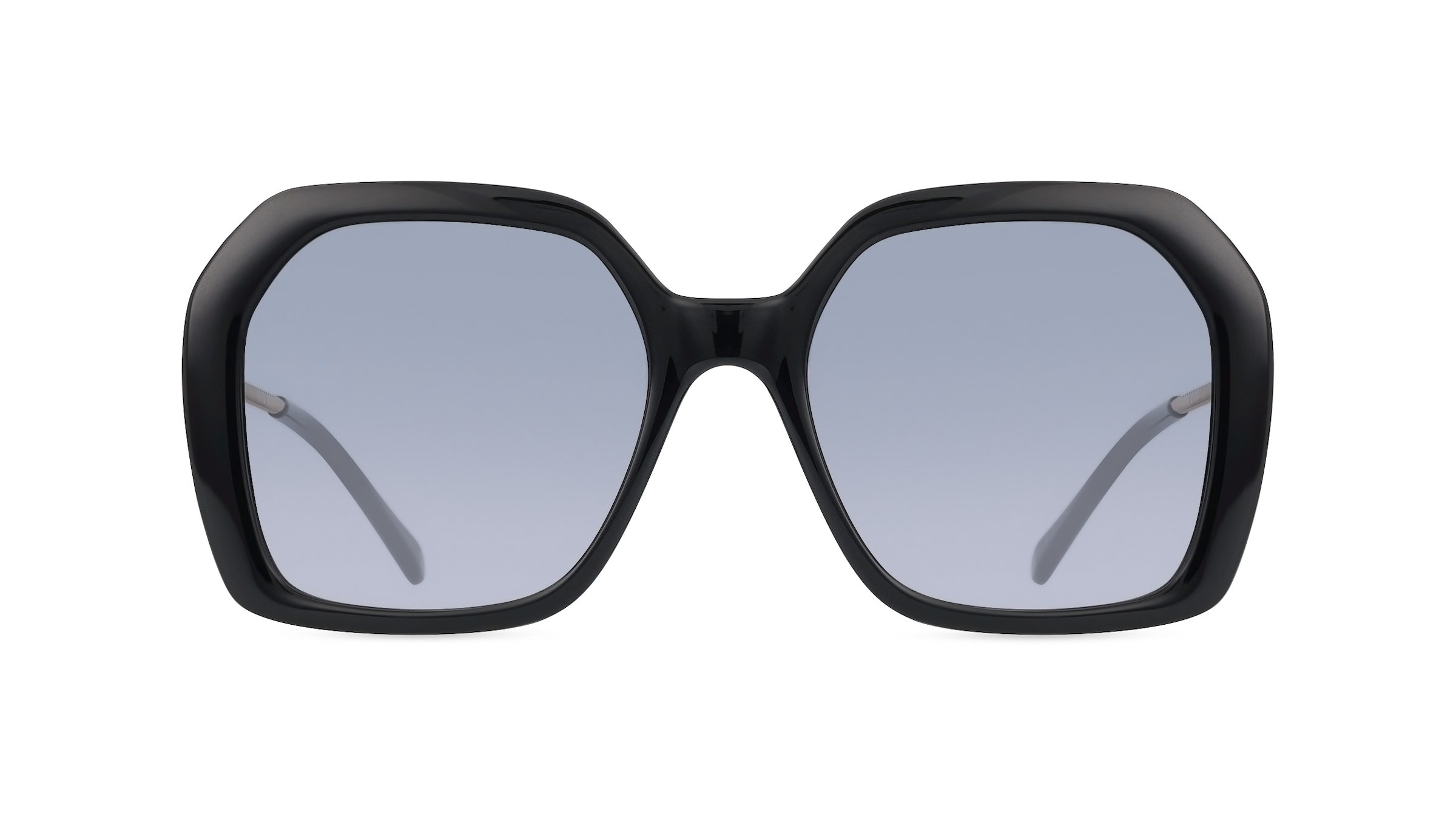 Stella McCartney SC40059I Unisex-Sonnenbrille Vollrand Cateye Kunststoff-Gestell, schwarz