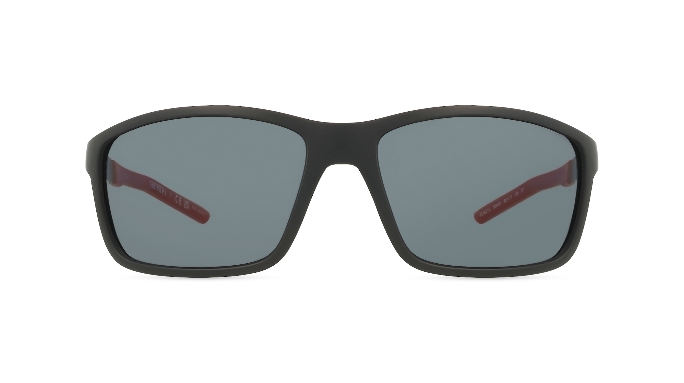 Scuderia Ferrari 0FZ6021U Herren-Sonnenbrille Vollrand Pilot Kunststoff-Gestell, schwarz