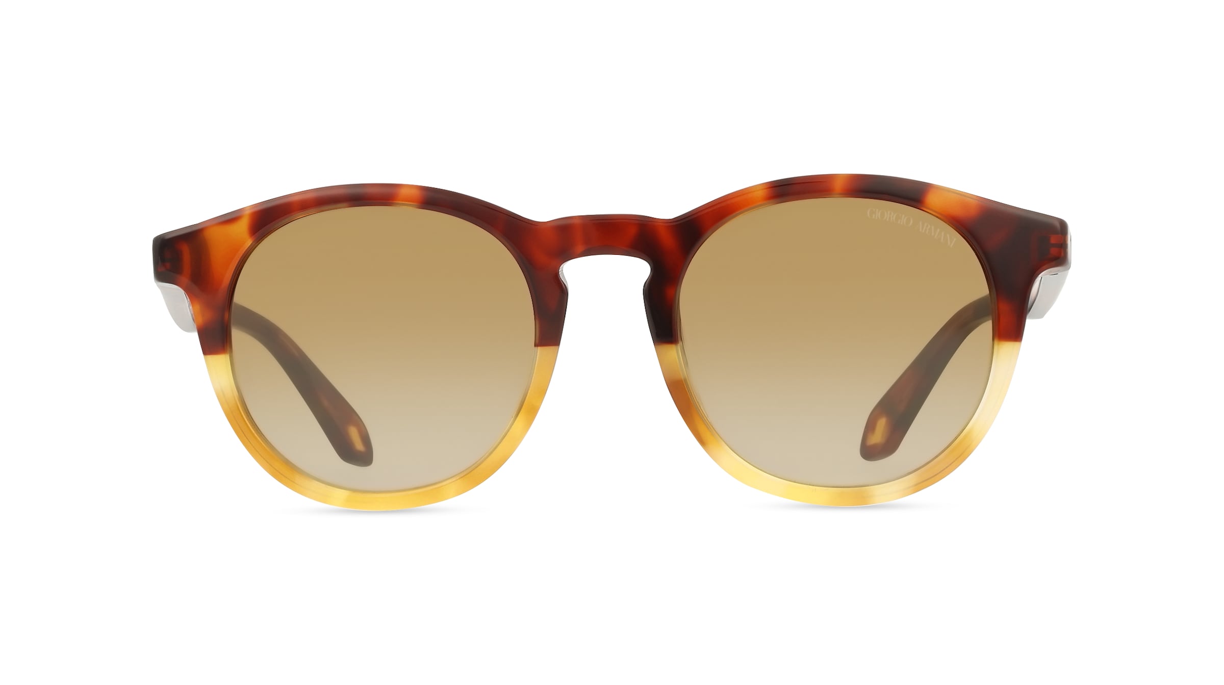 Giorgio Armani 0AR8192 Herren-Sonnenbrille Vollrand Panto Acetat-Gestell, Havanna